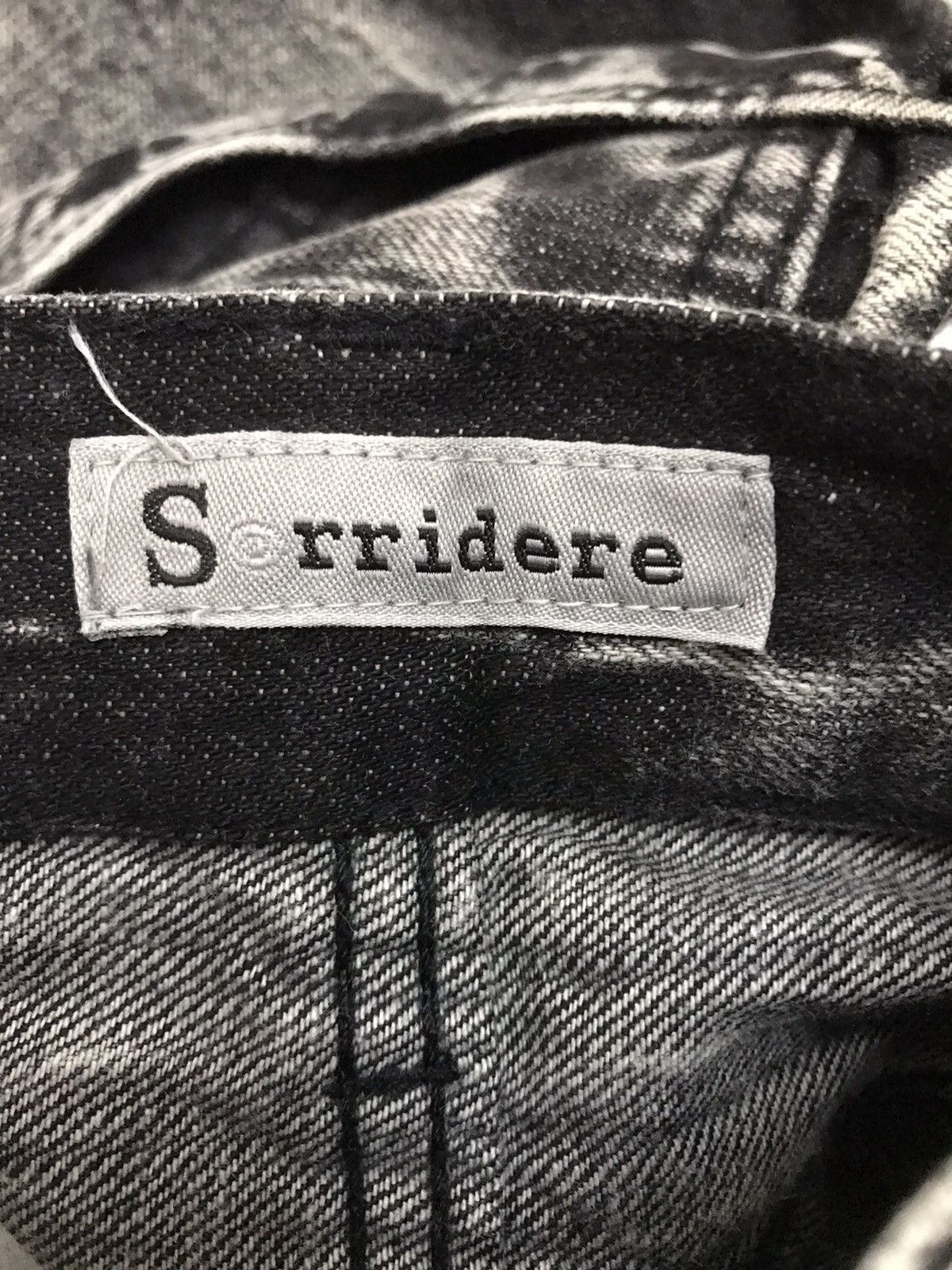 Japanese Brand Nice Design 😎 Sorridere Acid Wash Thunder Distressed Denim Size US 30 / EU 46 - 19 Thumbnail