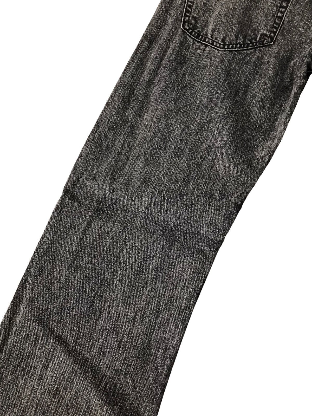 Japanese Brand Nice Design 😎 Sorridere Acid Wash Thunder Distressed Denim Size US 30 / EU 46 - 17 Thumbnail