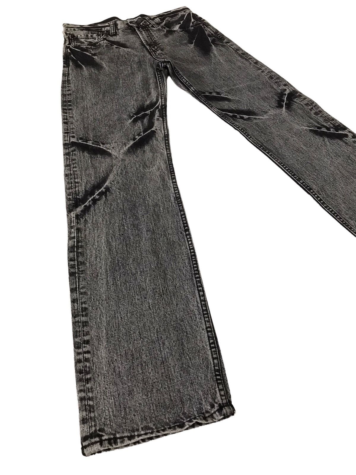 Japanese Brand Nice Design 😎 Sorridere Acid Wash Thunder Distressed Denim Size US 30 / EU 46 - 3 Thumbnail