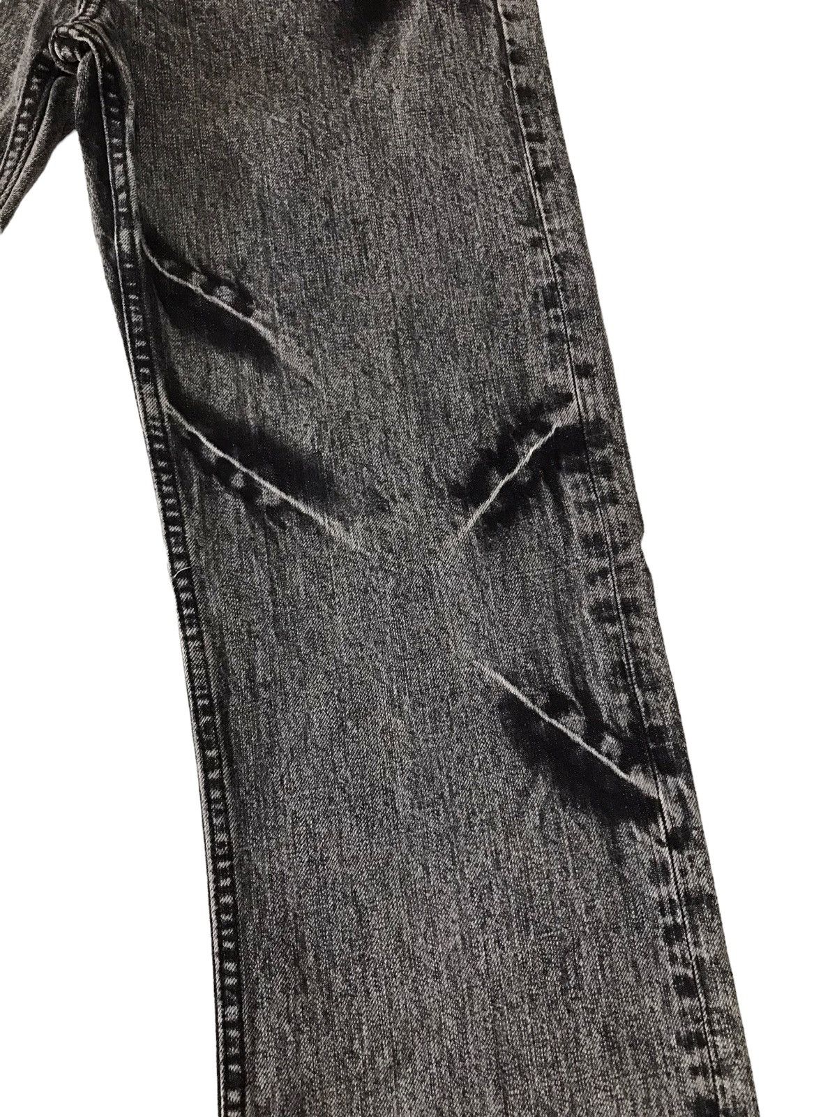 Japanese Brand Nice Design 😎 Sorridere Acid Wash Thunder Distressed Denim Size US 30 / EU 46 - 6 Thumbnail