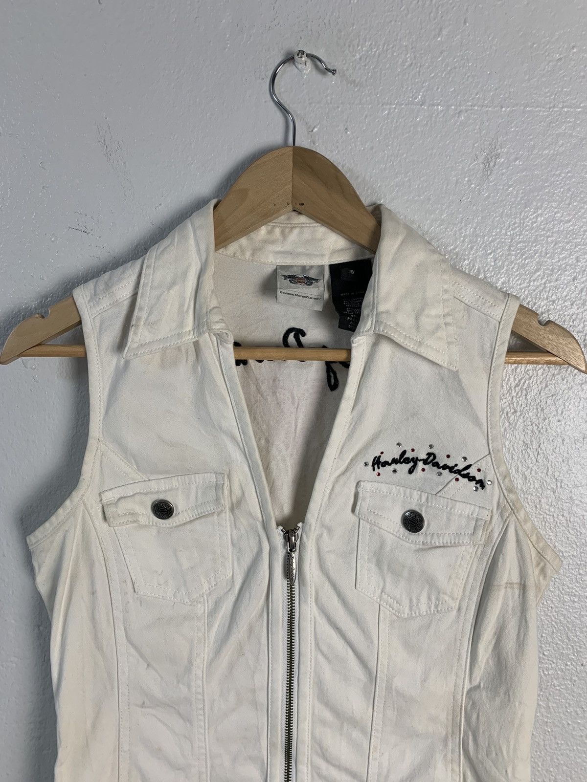 Harley Davidson Harley Davidson Women Vest Size S / US 4 / IT 40 - 12 Thumbnail