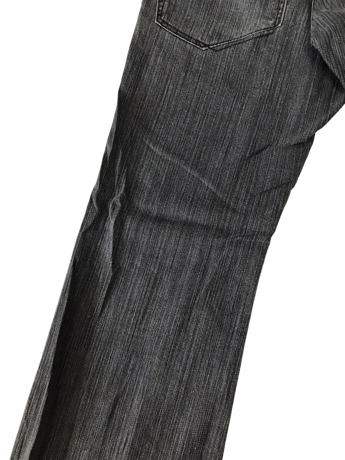 Japanese Brand Multi Pocket Blue Way Stripes Jeans Boot Cut Denim Size US 32 / EU 48 - 17 Thumbnail