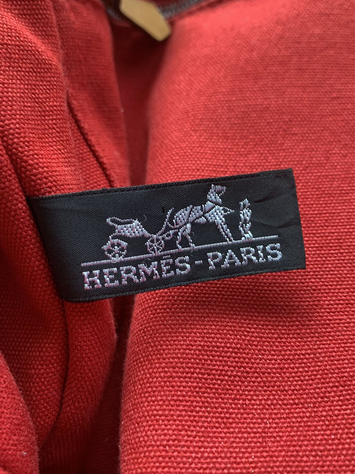 Hermes × Vintage 💸BINDINGOFFER💸Vintage Hermes Paris Tote Bags Made In France Size ONE SIZE - 3 Thumbnail