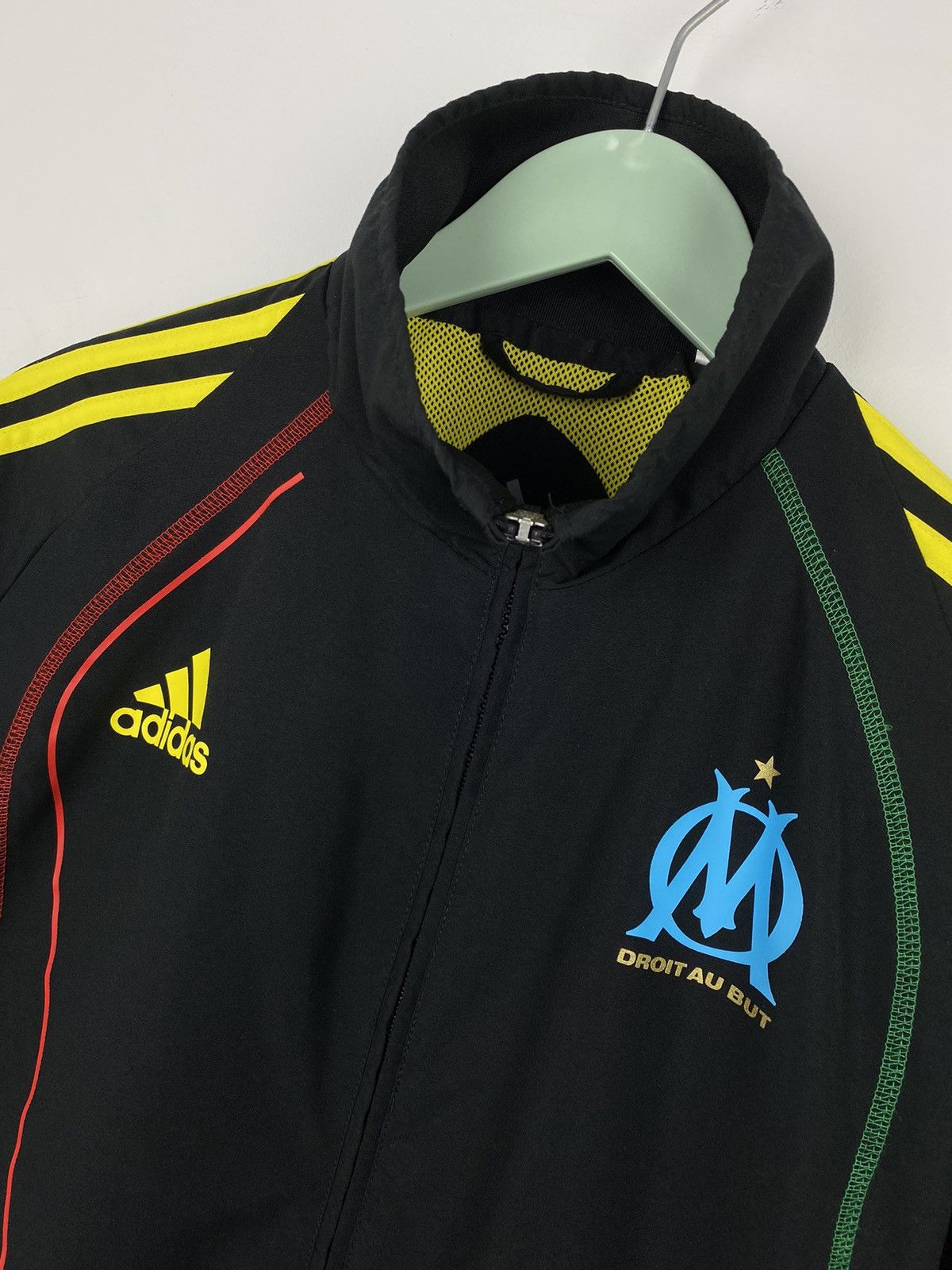 Adidas Olympique de Marseille Training Football Jacket PSG Roma Size US M / EU 48-50 / 2 - 2 Thumbnail