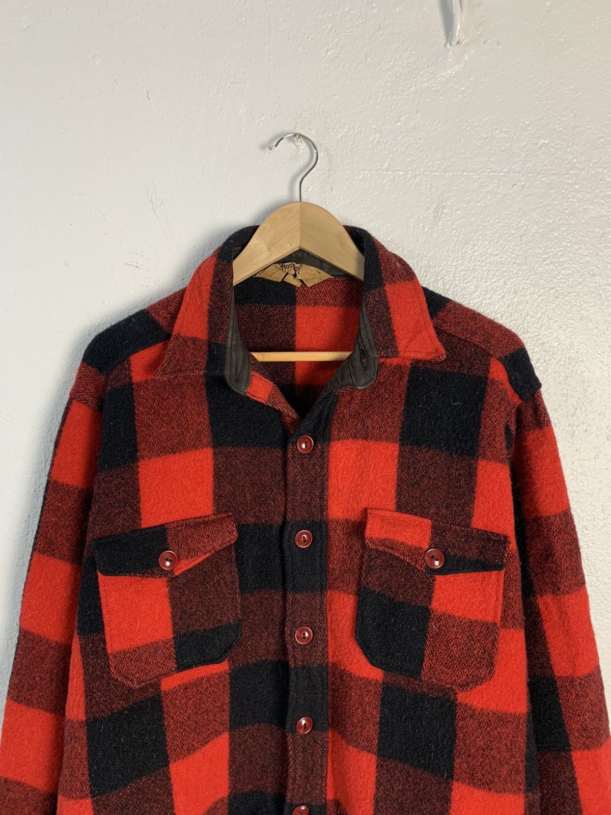 Vintage Vintage 70s Woolrich Plaid Jacket Size US L / EU 52-54 / 3 - 4 Thumbnail