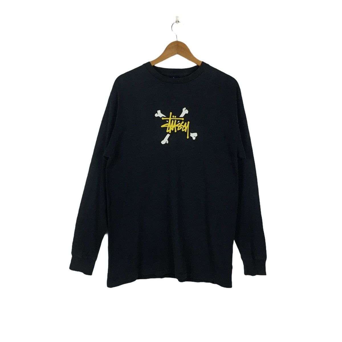 Stussy vintage stussy big logo long sleeve shirt Size US L / EU 52-54 / 3 - 1 Thumbnail