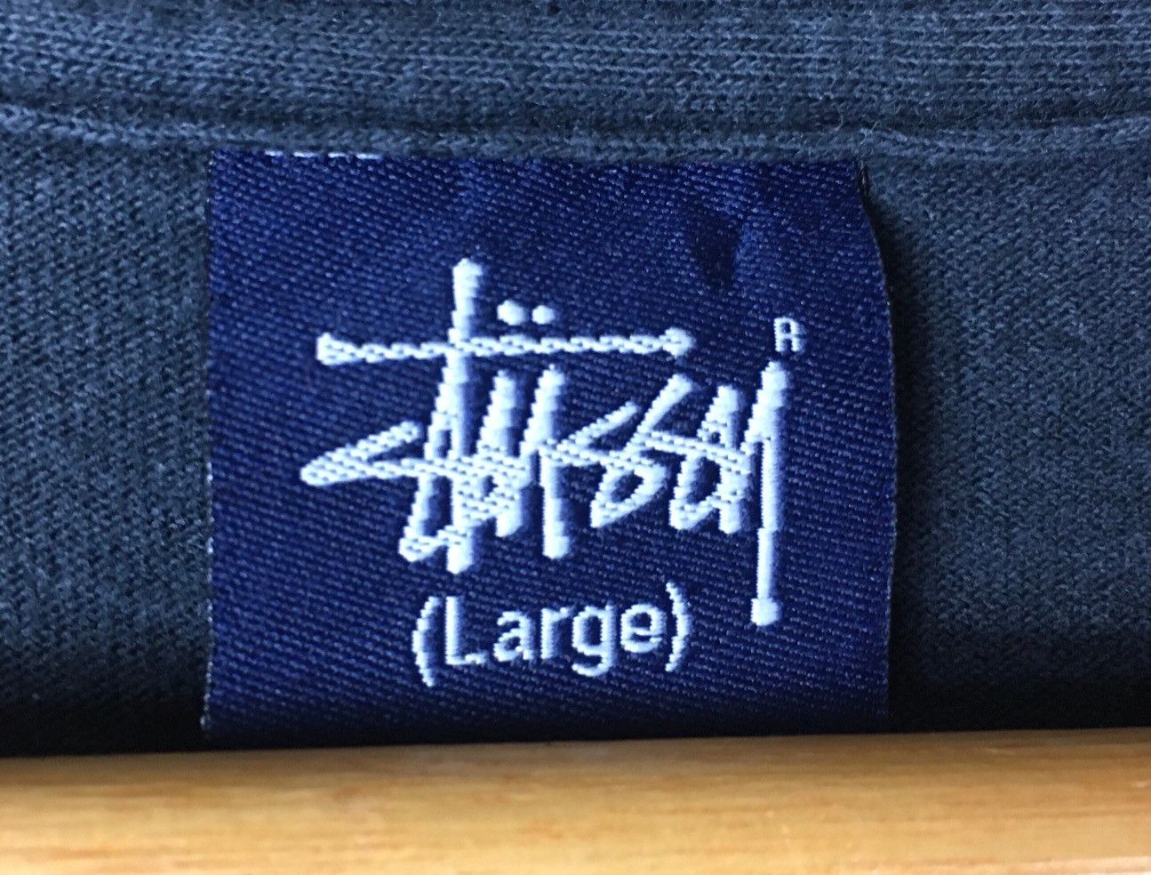 Stussy vintage stussy big logo long sleeve shirt Size US L / EU 52-54 / 3 - 6 Thumbnail