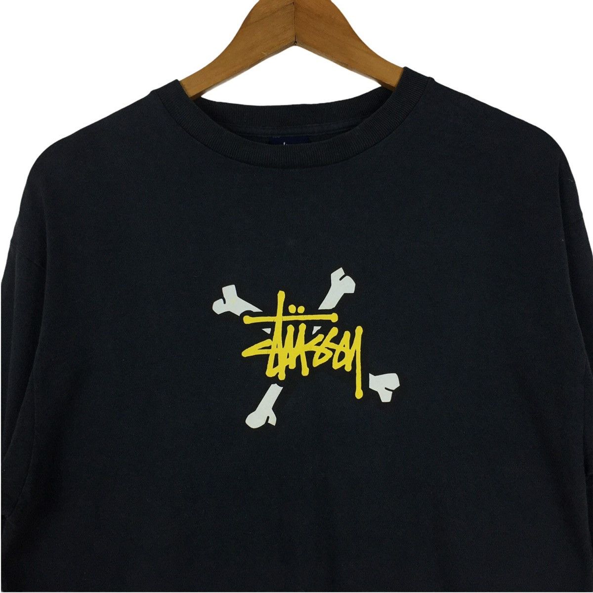 Stussy vintage stussy big logo long sleeve shirt Size US L / EU 52-54 / 3 - 2 Thumbnail