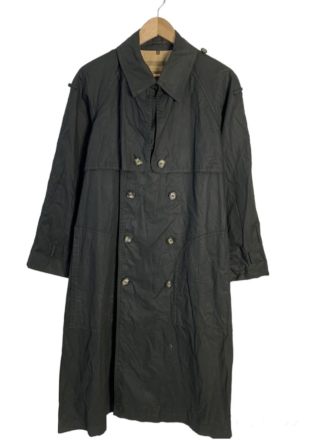 Vintage Vintage 80s Yves Saint Laurent Trench Coat Size US L / EU 52-54 / 3 - 1 Thumbnail