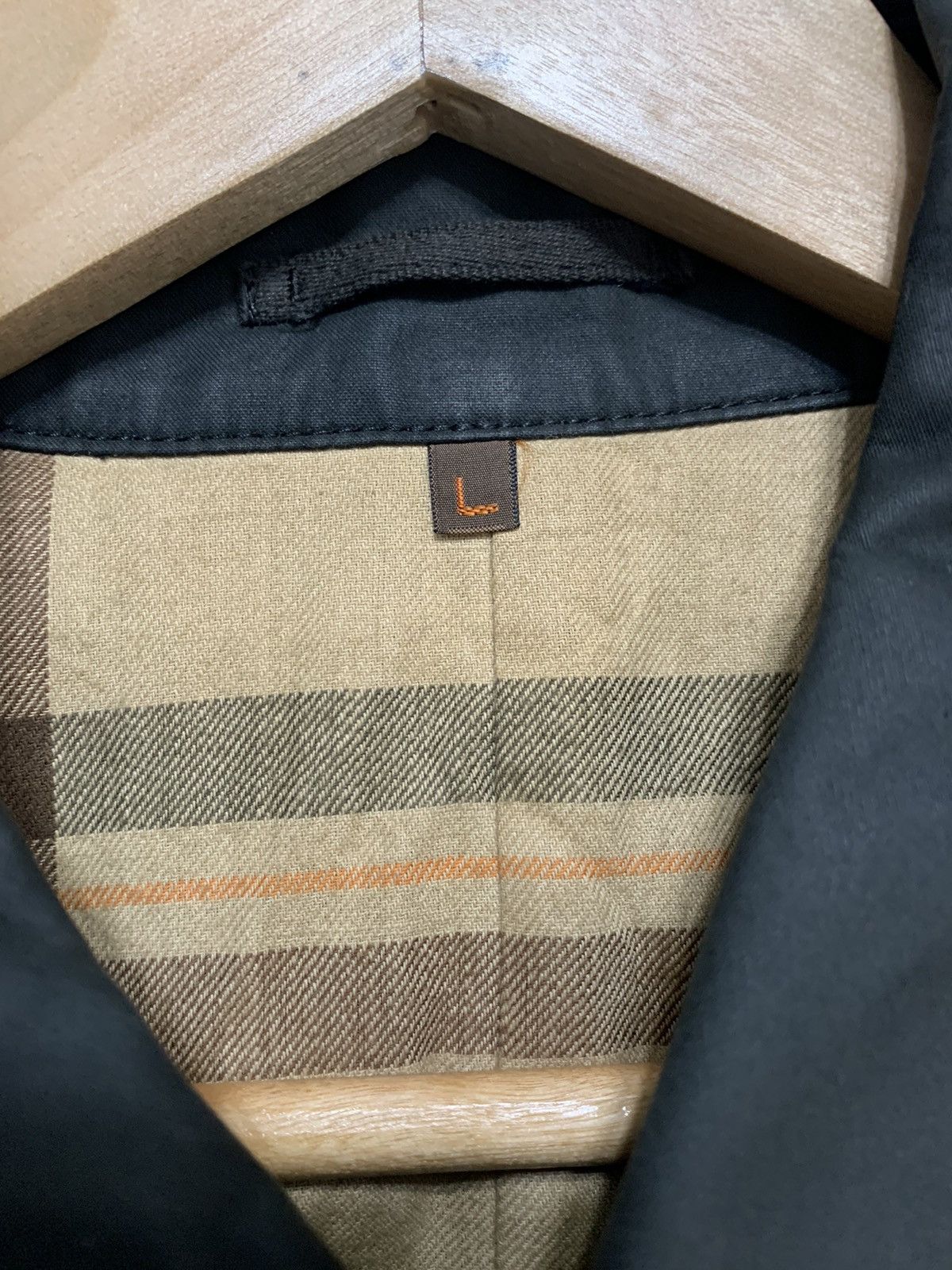Vintage Vintage 80s Yves Saint Laurent Trench Coat Size US L / EU 52-54 / 3 - 7 Thumbnail