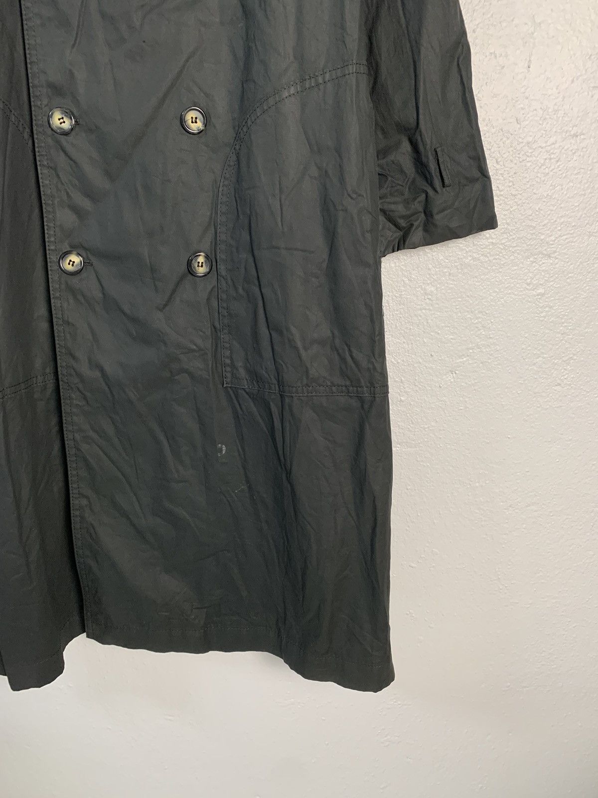 Vintage Vintage 80s Yves Saint Laurent Trench Coat Size US L / EU 52-54 / 3 - 2 Thumbnail