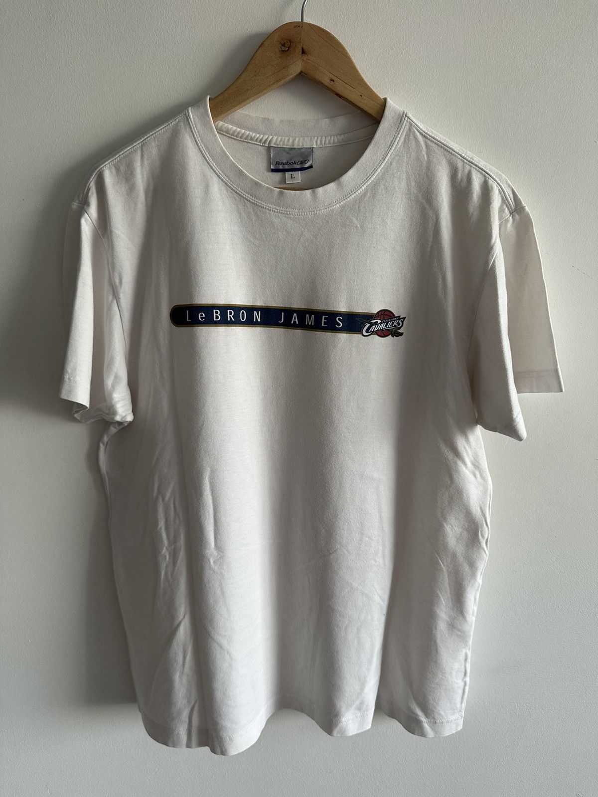 NBA × Rap Tees × Vintage Vintage LeBron James Cleveland Cavaliers NBA prime USA Rare Size US L / EU 52-54 / 3 - 2 Thumbnail