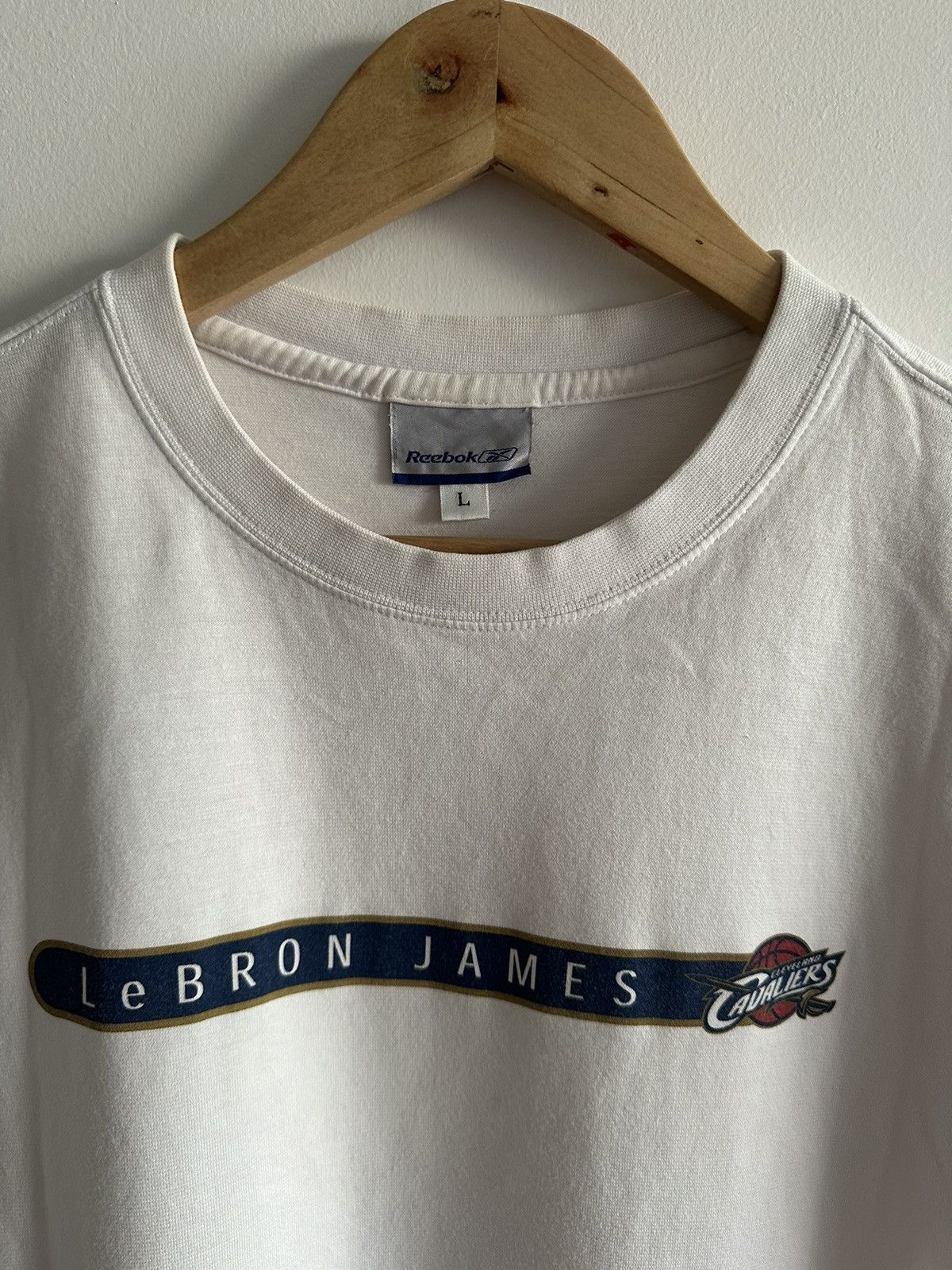 NBA × Rap Tees × Vintage Vintage LeBron James Cleveland Cavaliers NBA prime USA Rare Size US L / EU 52-54 / 3 - 4 Thumbnail