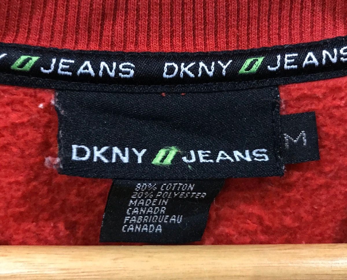 DKNY rare dkny jeans big logo jumper pullover sweatshirt Size US M / EU 48-50 / 2 - 6 Thumbnail