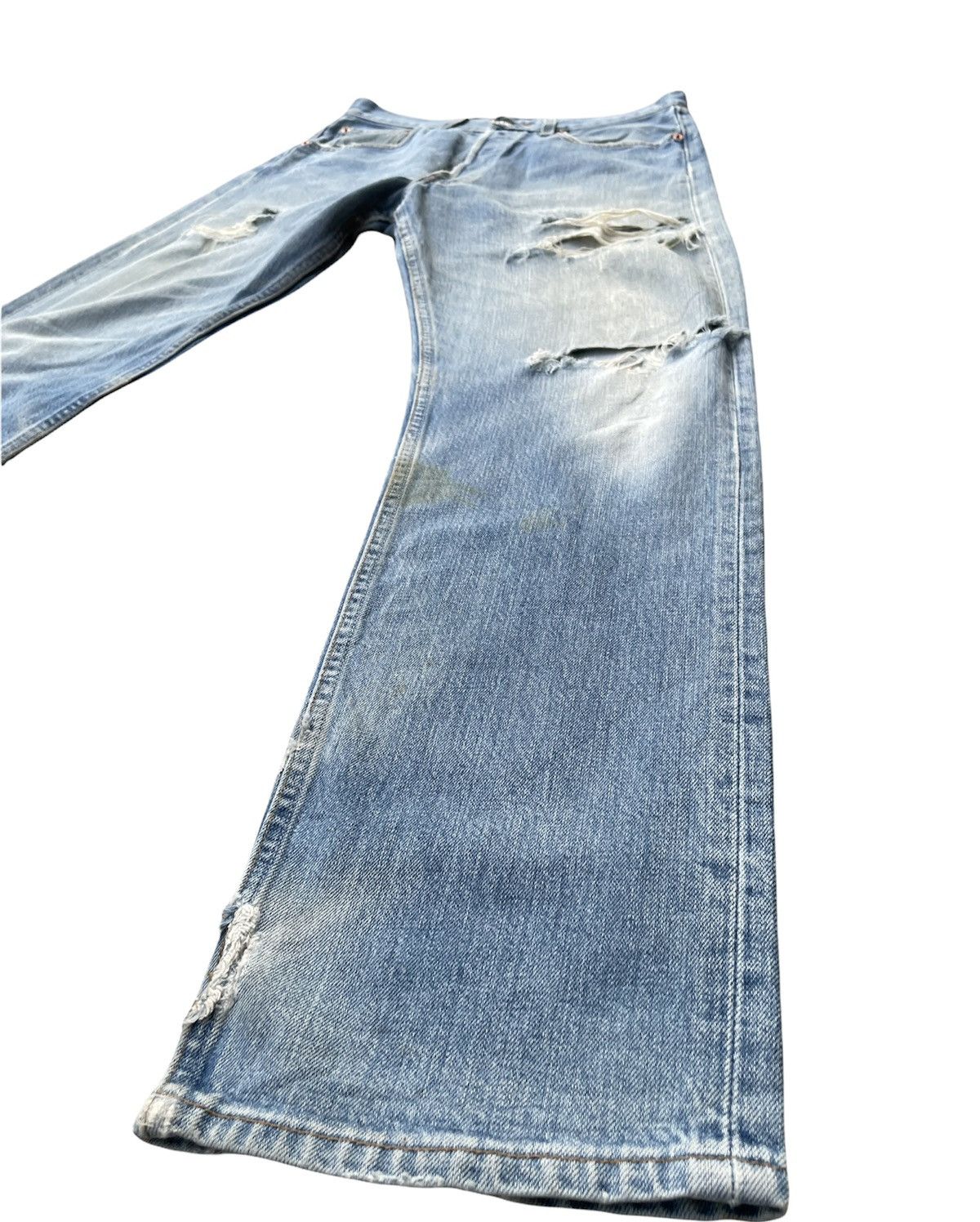 Levi's Levis 501 e 2000 Aging Distressed Denim Size US 32 / EU 48 - 3 Thumbnail