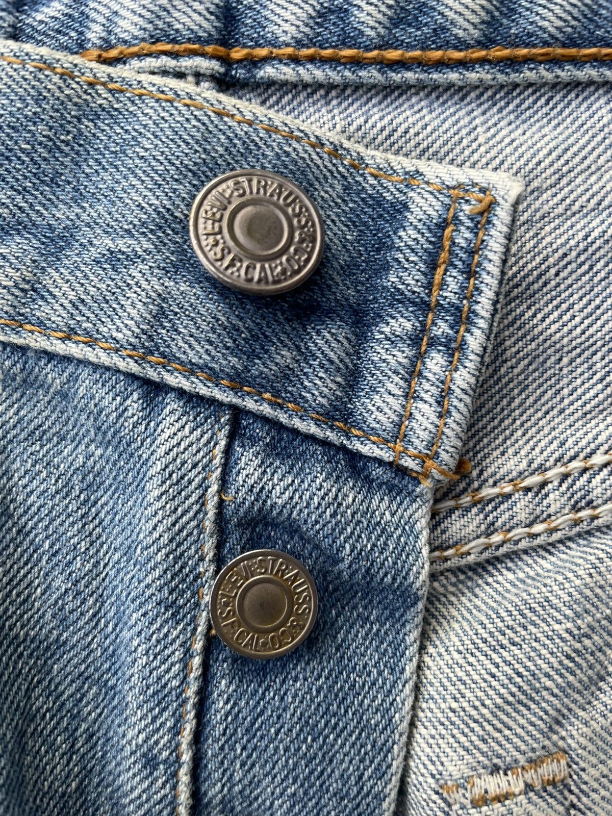 Levi's Levis 501 e 2000 Aging Distressed Denim Size US 32 / EU 48 - 21 Thumbnail