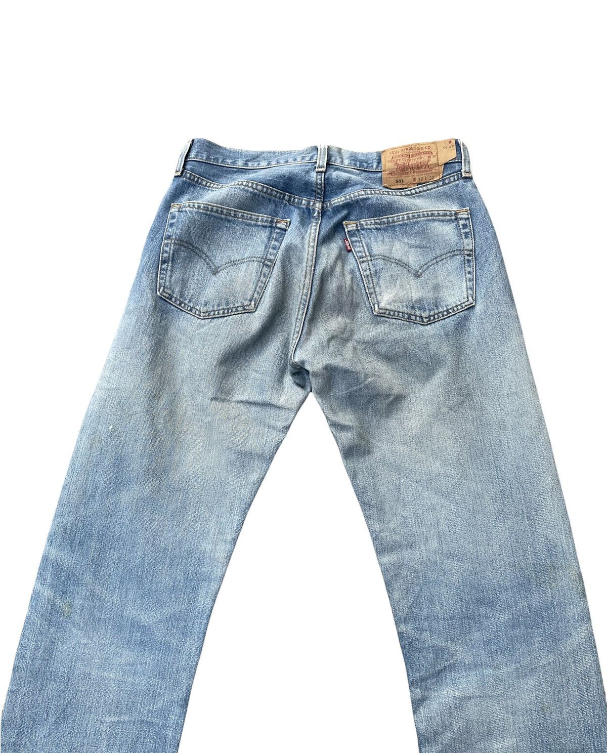 Levi's Levis 501 e 2000 Aging Distressed Denim Size US 32 / EU 48 - 11 Thumbnail
