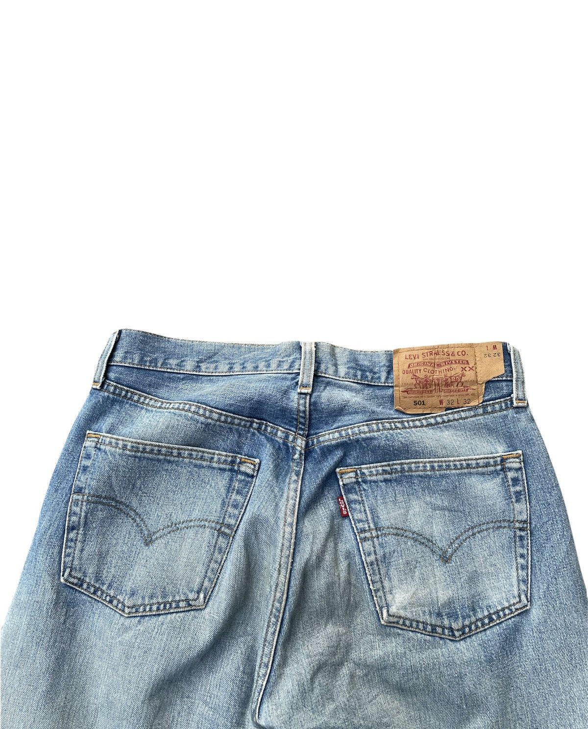 Levi's Levis 501 e 2000 Aging Distressed Denim Size US 32 / EU 48 - 12 Thumbnail