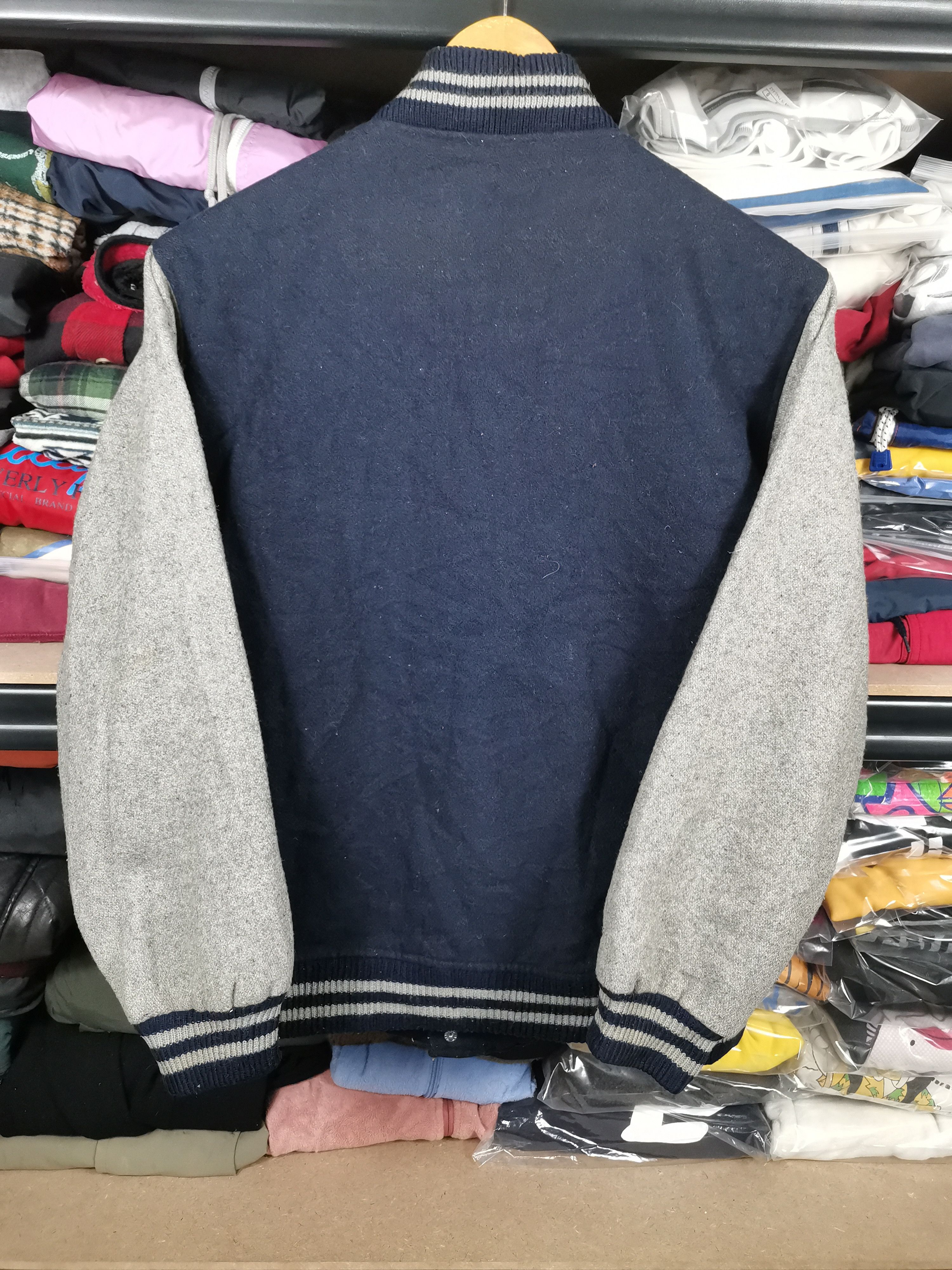 Japanese Brand Vintage Japanese Brand Wool Varsity Jacket Size US S / EU 44-46 / 1 - 2 Thumbnail