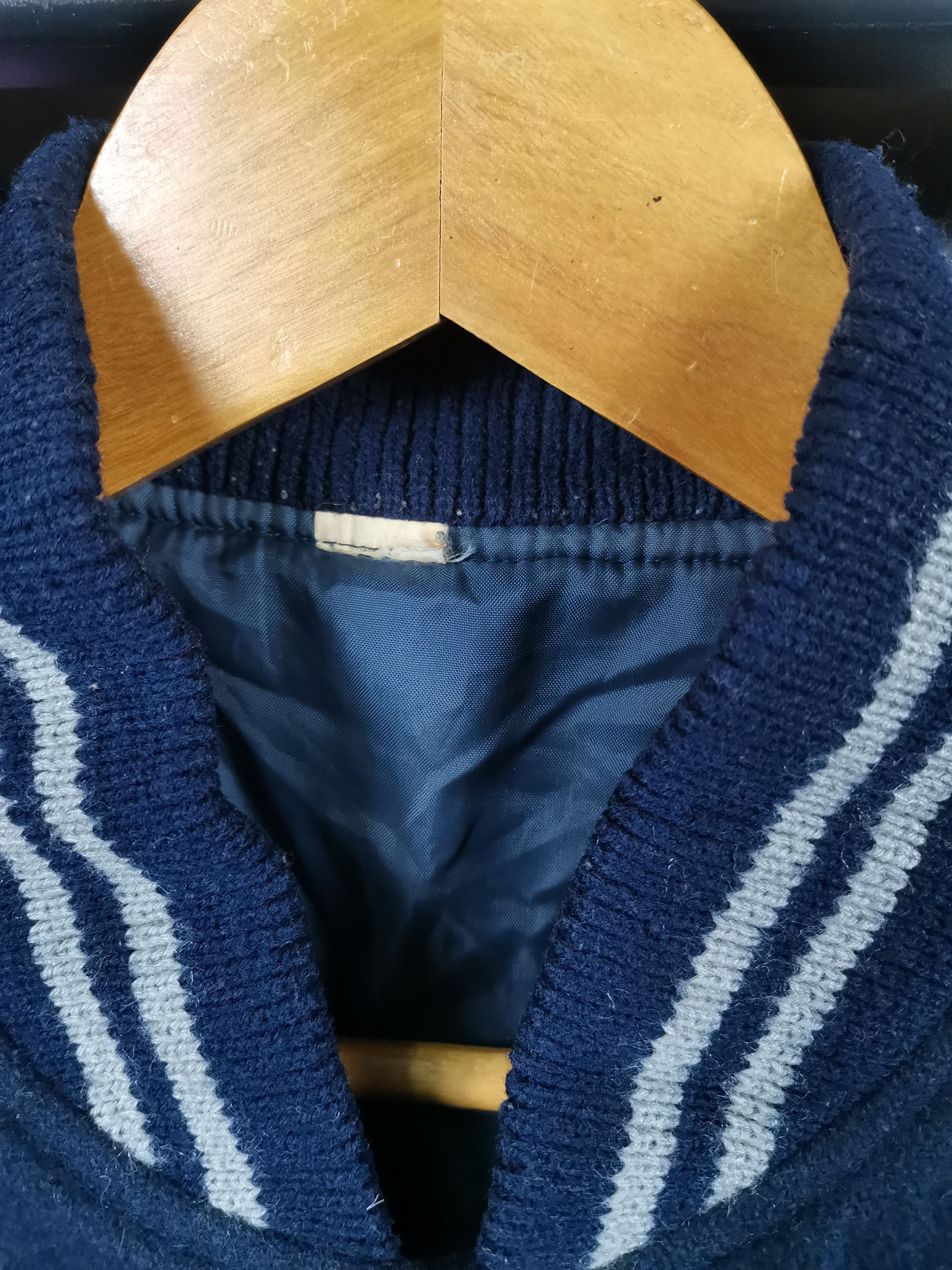 Japanese Brand Vintage Japanese Brand Wool Varsity Jacket Size US S / EU 44-46 / 1 - 3 Thumbnail