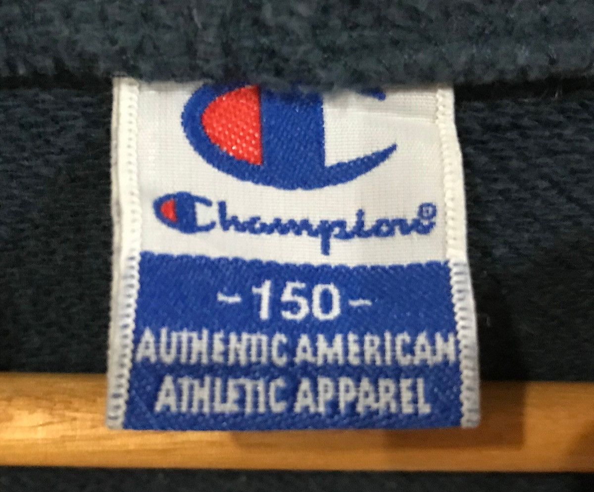 Champion vintage champion big logo jumper pullover hoodie Size US S / EU 44-46 / 1 - 6 Thumbnail