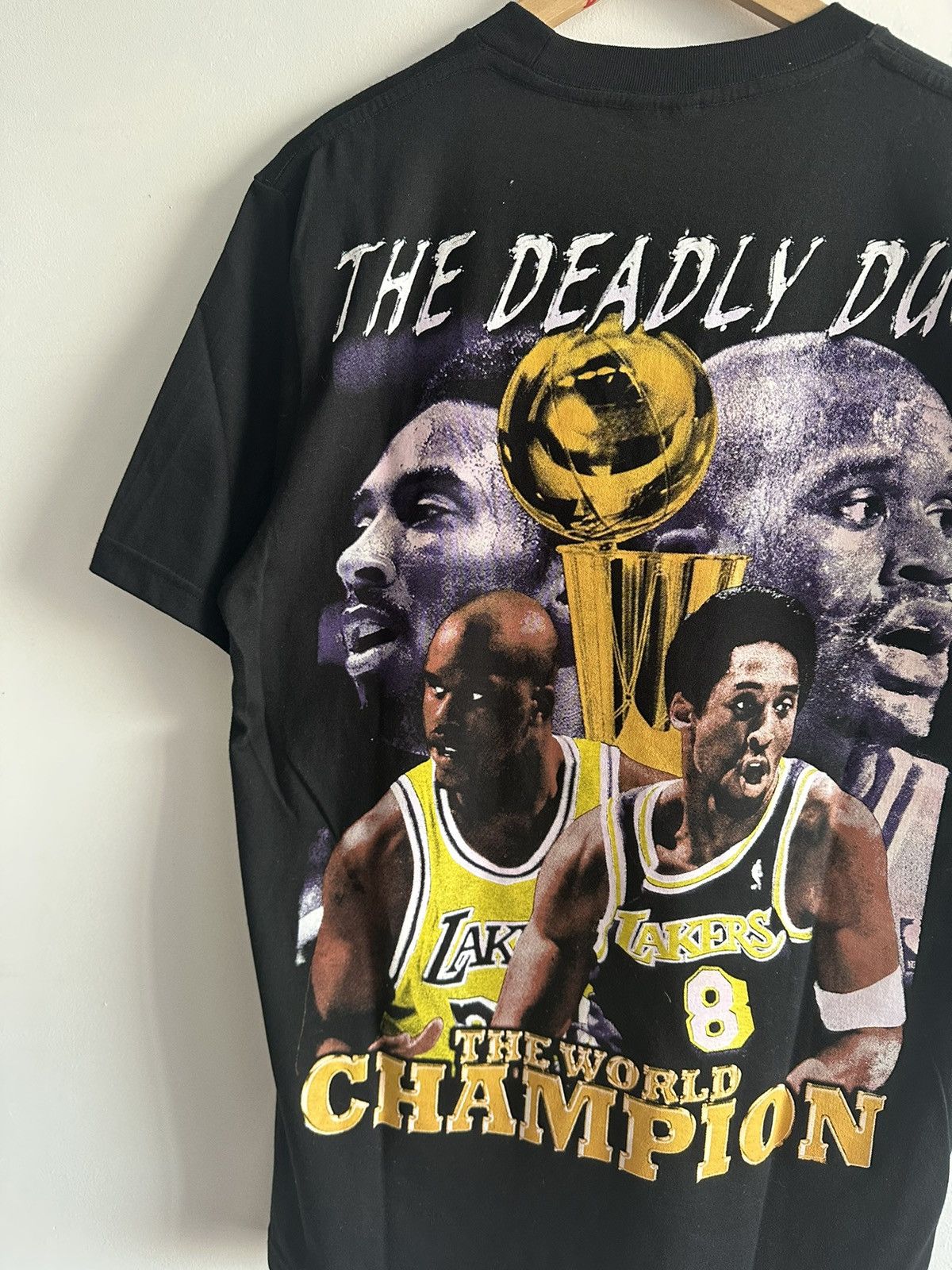 NBA Vintage Kobe & Shaq Raptees LA Lakers NBA Champion Rare Size US L / EU 52-54 / 3 - 2 Thumbnail