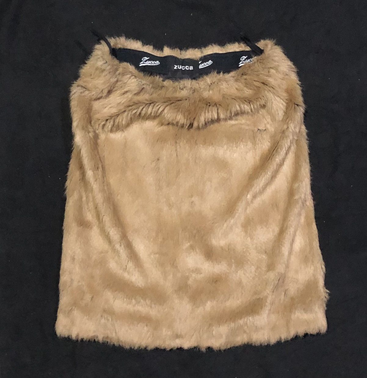 VINTAGE ZUCCA FUR AND FAUX FUR MAXI SKIRTS by ISSEY MIYAKE