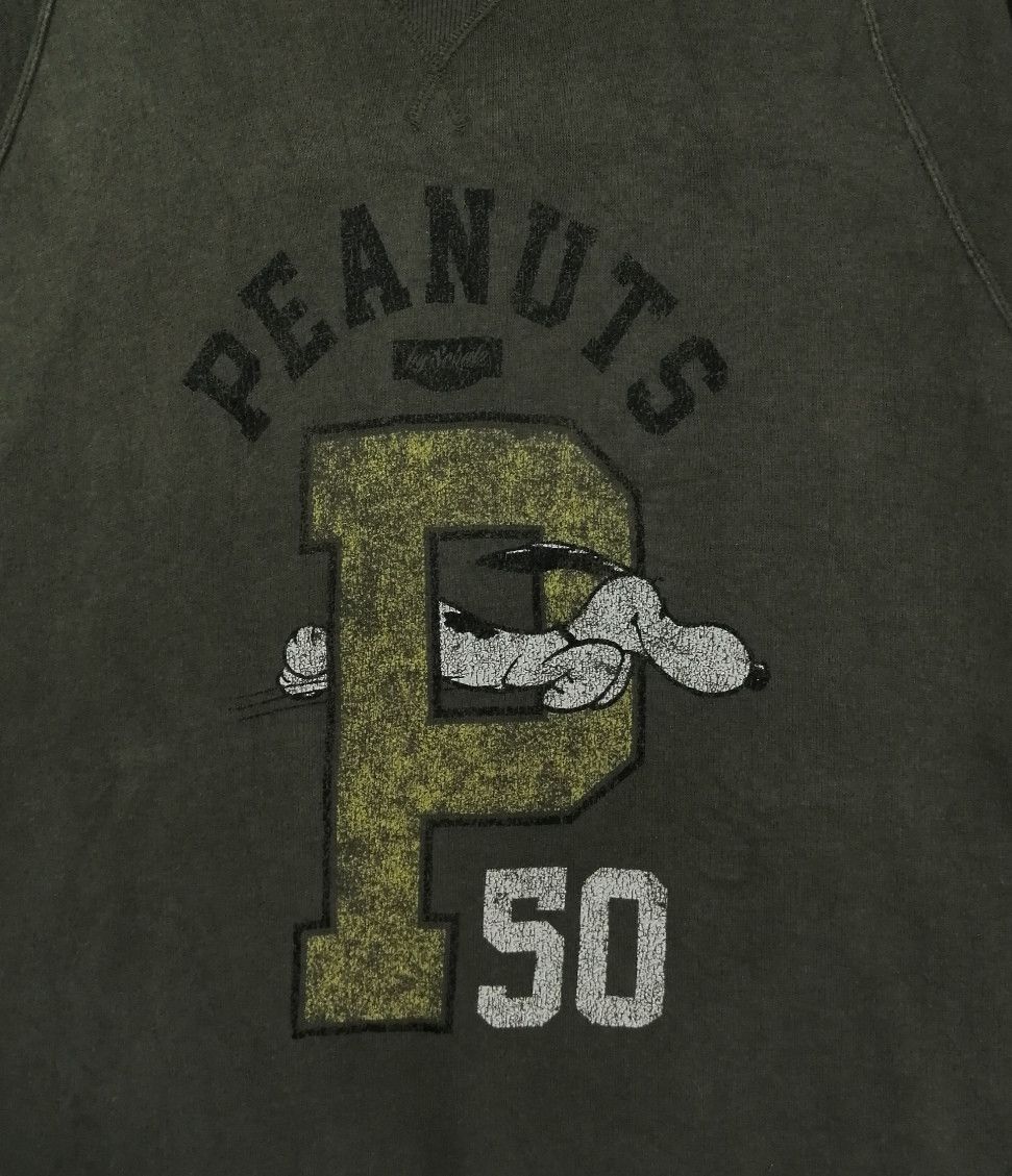 Peanuts × Uniqlo × Vintage Uniqlo Peanut 2013 P50 Big Logo Pullover Crewneck Size US XL / EU 56 / 4 - 2 Thumbnail
