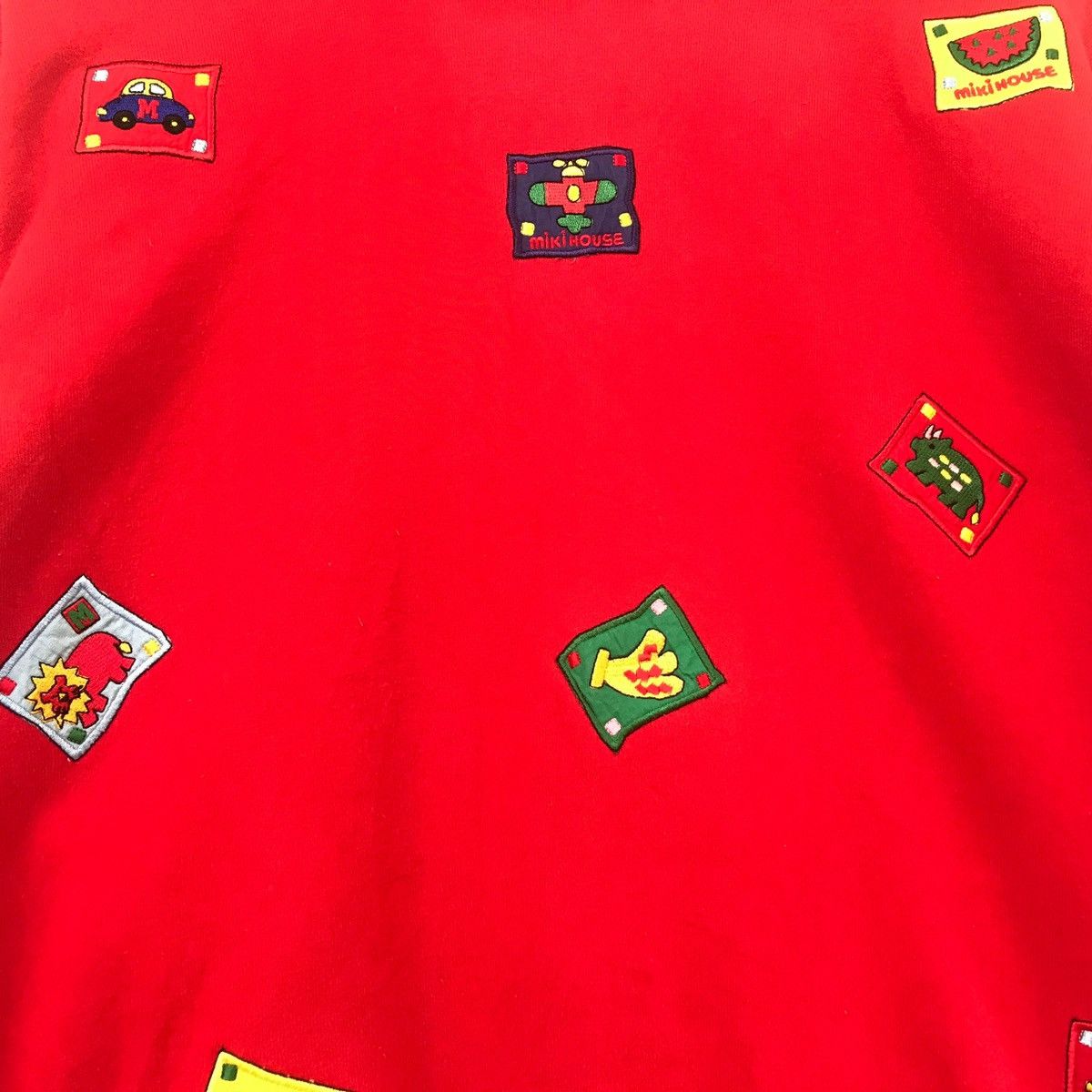 Japanese Brand vintage miki house jumper pullover sweatshirt Size US L / EU 52-54 / 3 - 5 Thumbnail