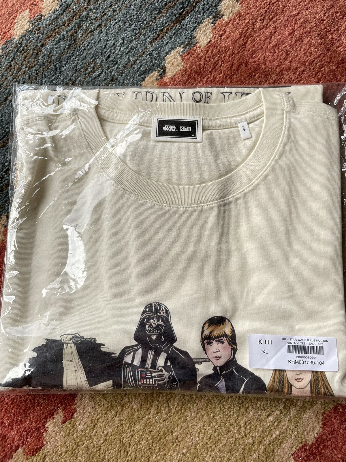 ☆ KITH x STAR WARS Anakin vintage tee コラボTシャツ☆ Buy Kith For Star Wars Anikan Vintage Tee 'White
