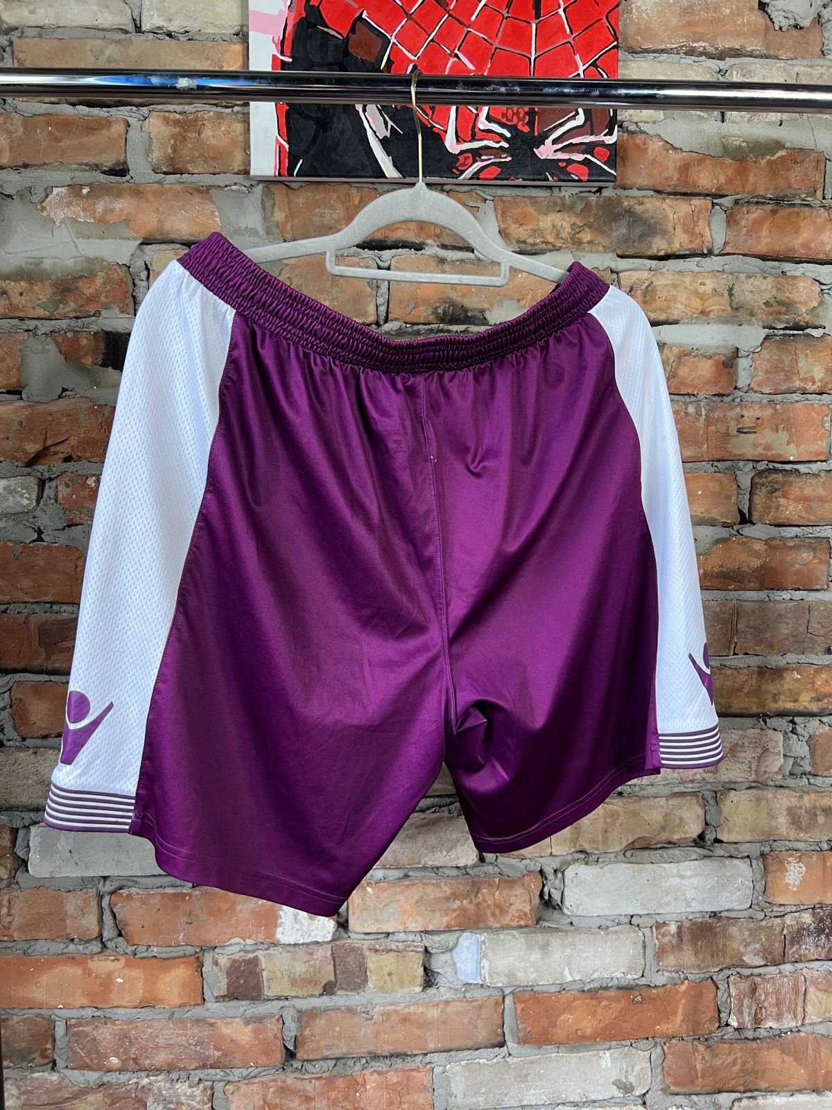 Macron Macron Aston Villa Football Shorts Home Kit Size L Size US 34 / EU 50 - 2 Thumbnail