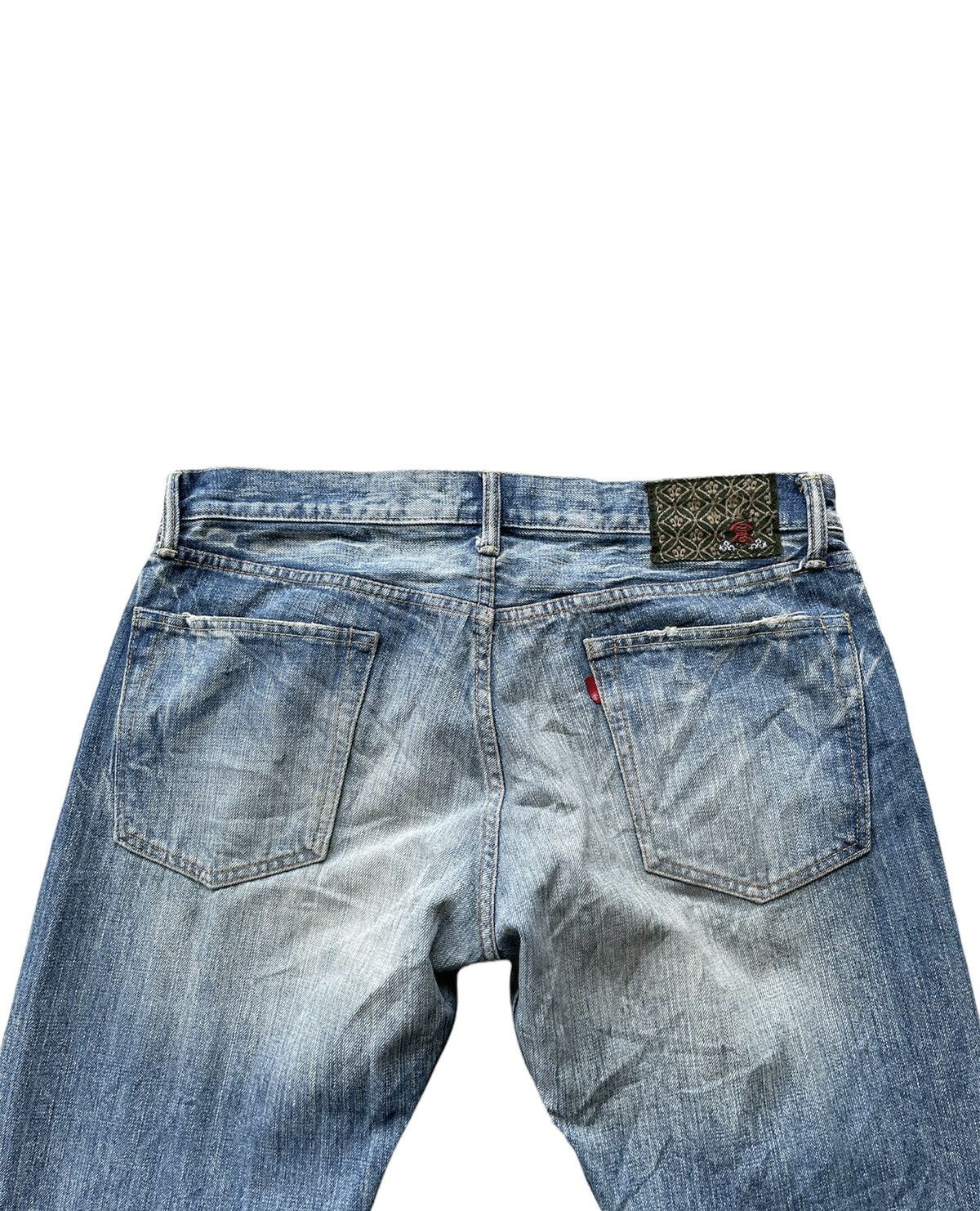Eternal Eternal Japan Vintage Sukajan Dragon Denim Size US 36 / EU 52 - 12 Thumbnail
