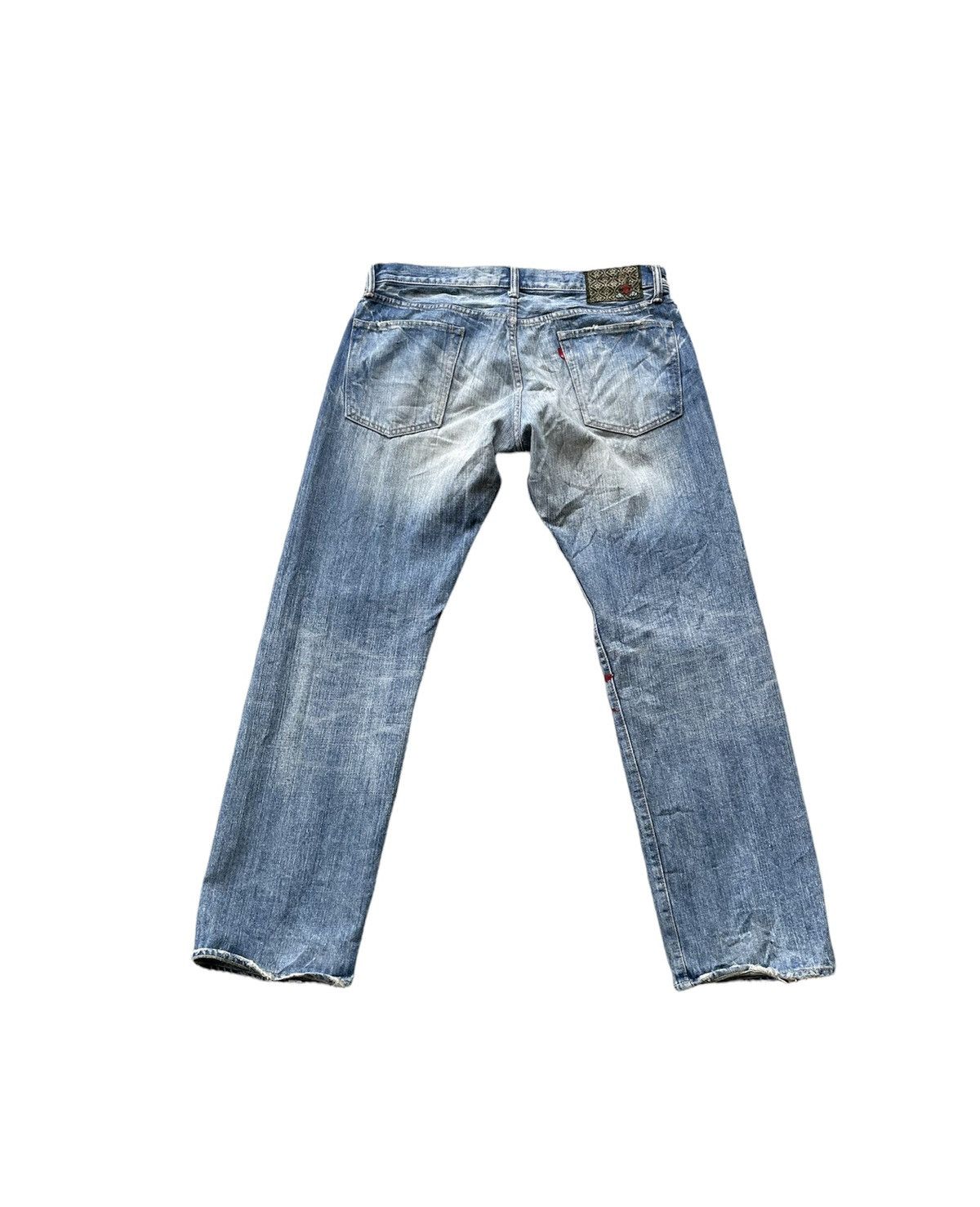 Eternal Eternal Japan Vintage Sukajan Dragon Denim Size US 36 / EU 52 - 10 Thumbnail
