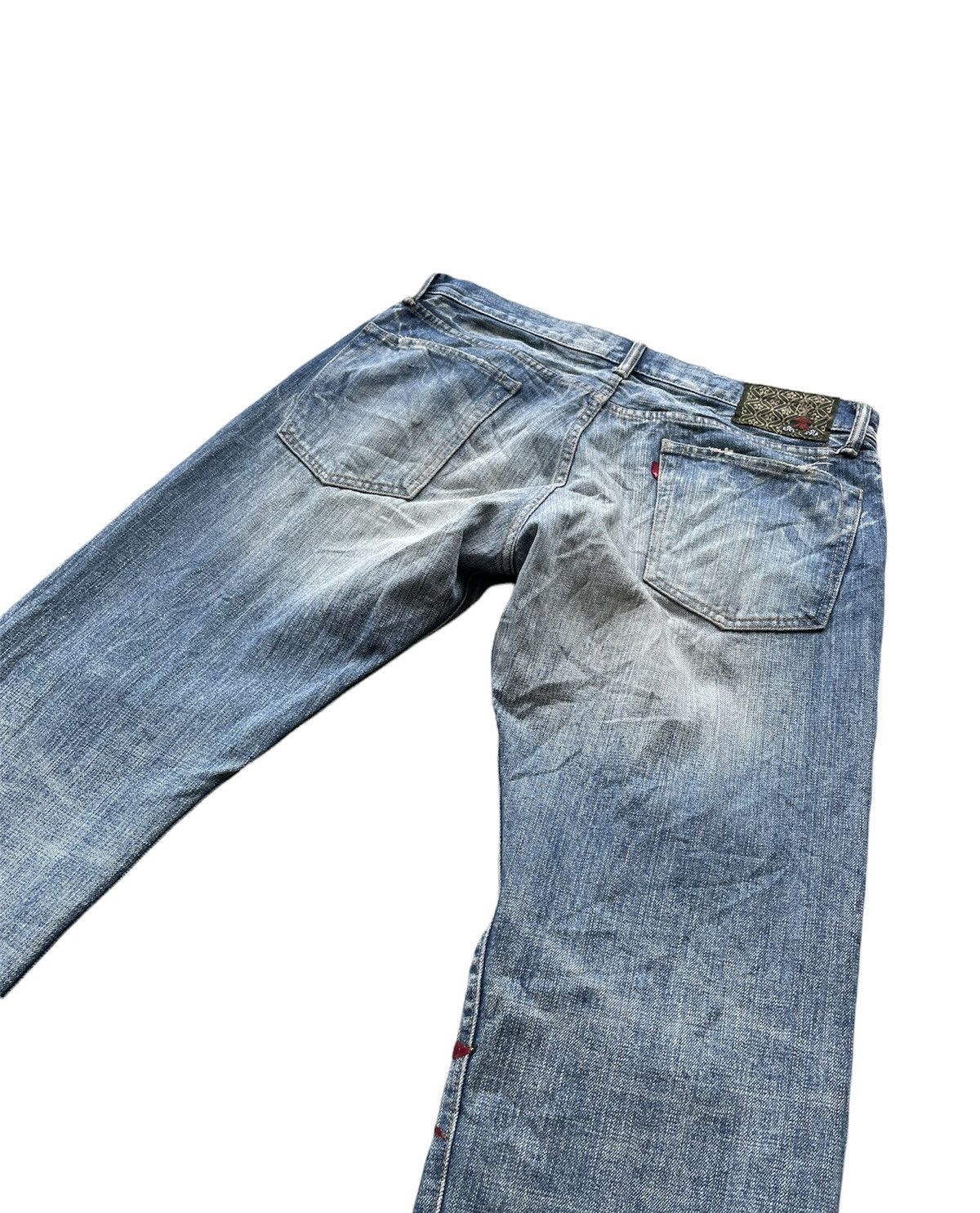 Eternal Eternal Japan Vintage Sukajan Dragon Denim Size US 36 / EU 52 - 11 Thumbnail