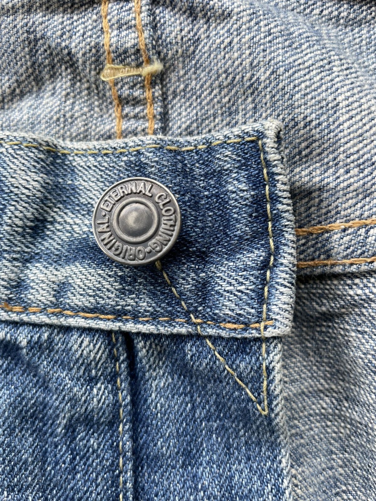 Eternal Eternal Japan Vintage Sukajan Dragon Denim Size US 36 / EU 52 - 19 Thumbnail