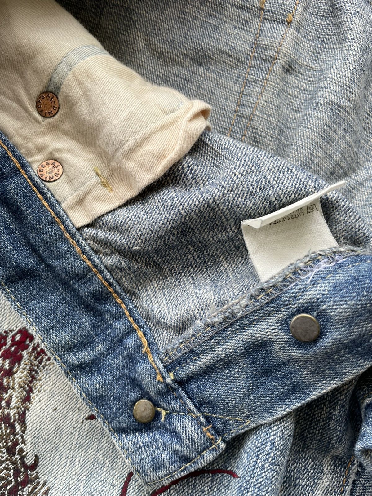 Eternal Eternal Japan Vintage Sukajan Dragon Denim Size US 36 / EU 52 - 18 Thumbnail
