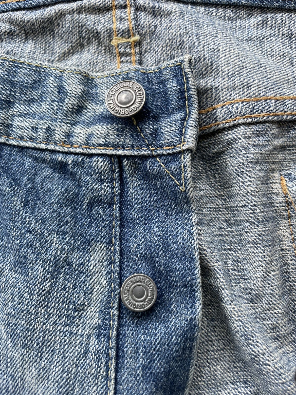 Eternal Eternal Japan Vintage Sukajan Dragon Denim Size US 36 / EU 52 - 20 Thumbnail