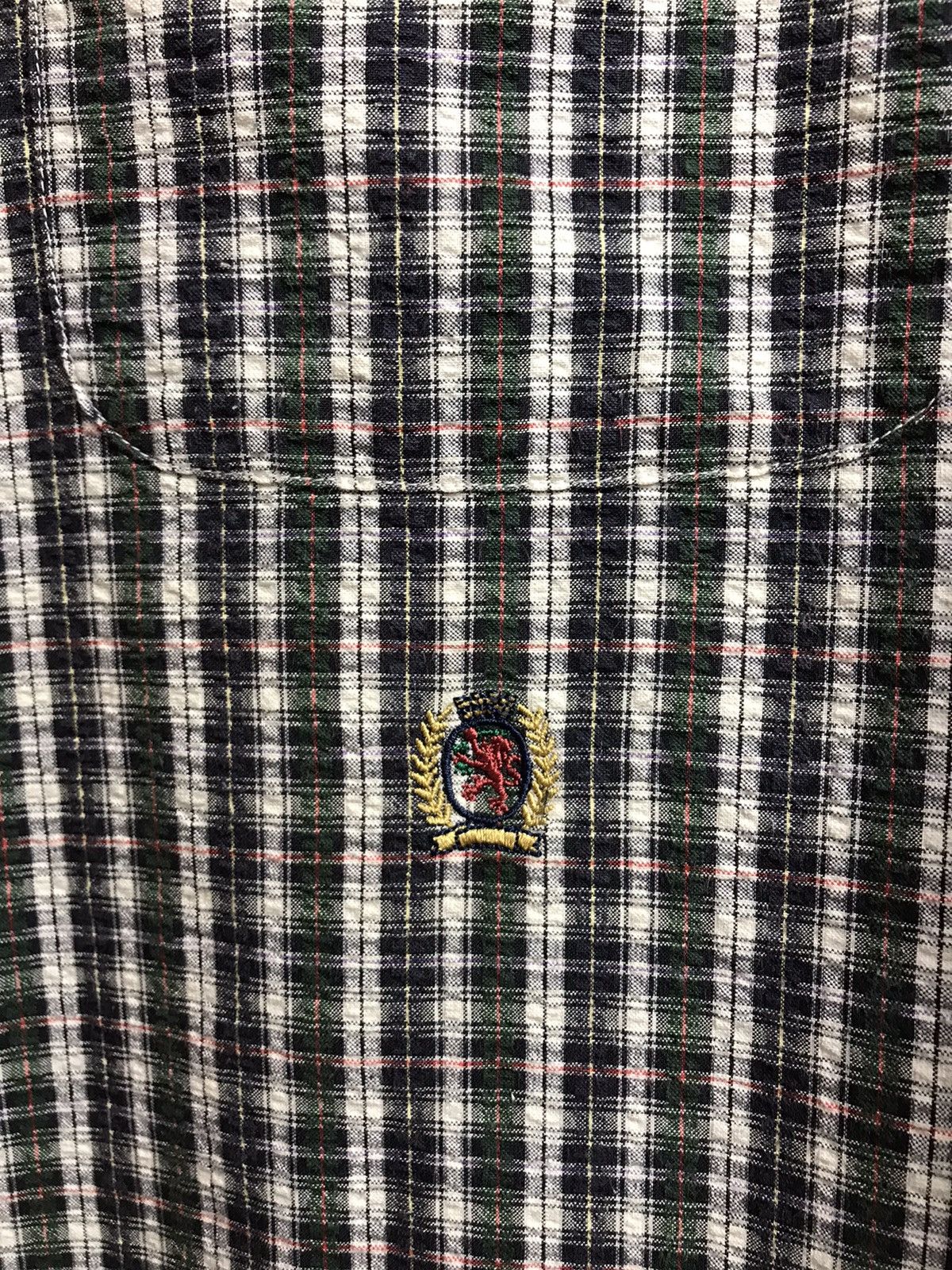 Tommy Hilfiger × Vintage Vintage Tommy Hilfiger streetwear luxury shirt Size US XL / EU 56 / 4 - 3 Thumbnail