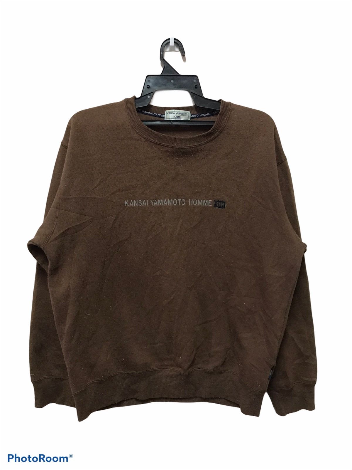 Japanese Brand × Kansai Yamamoto × Vintage RARE KANSAI YAMAMOTO HOMME spell out sweatshirt size M Size US M / EU 48-50 / 2 - 1 Thumbnail