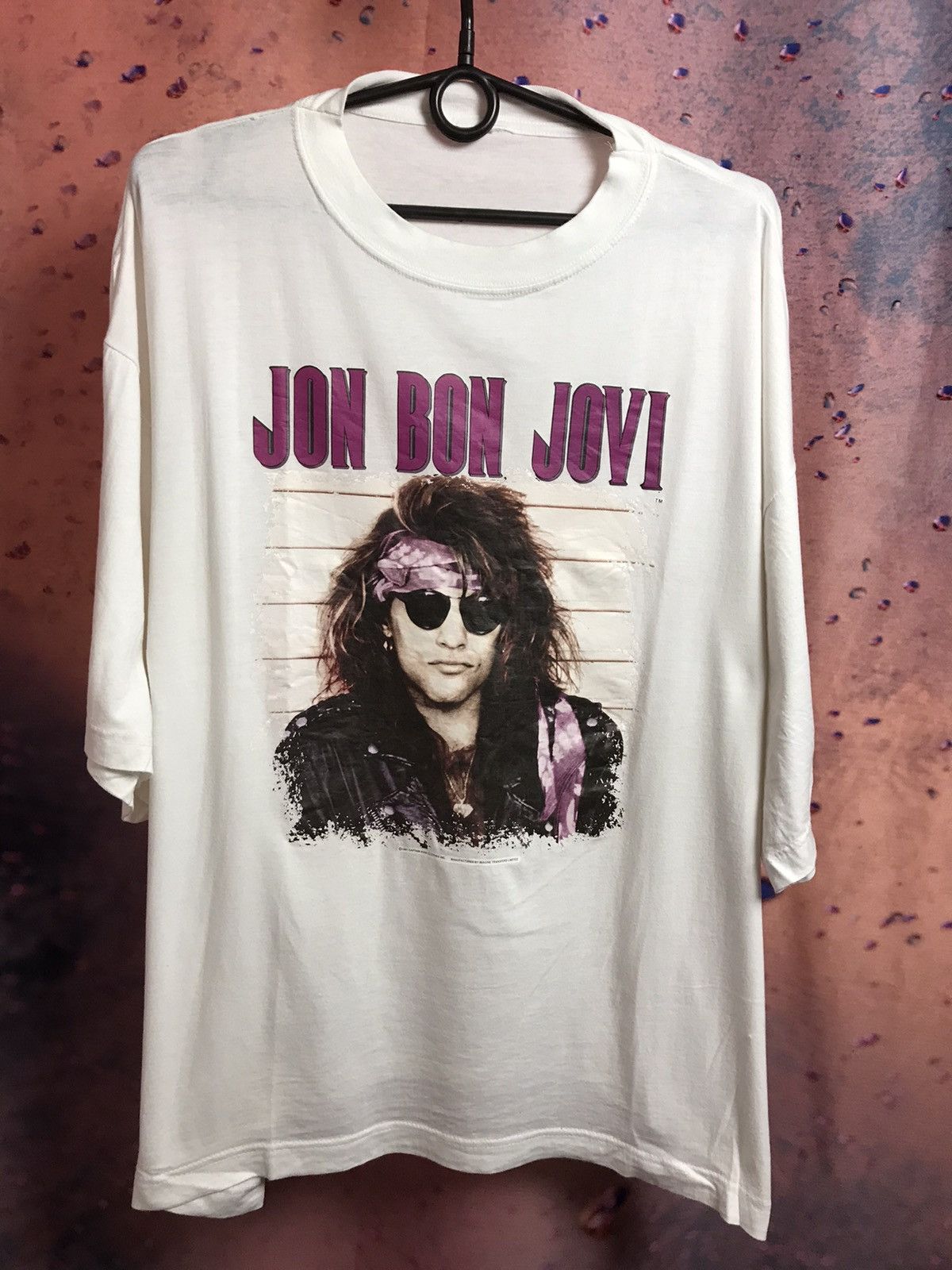 Band Tees × Bon Jovi Vintage Bon Jovi band rock tee Size US XXL / EU 58 / 5 - 2 Thumbnail