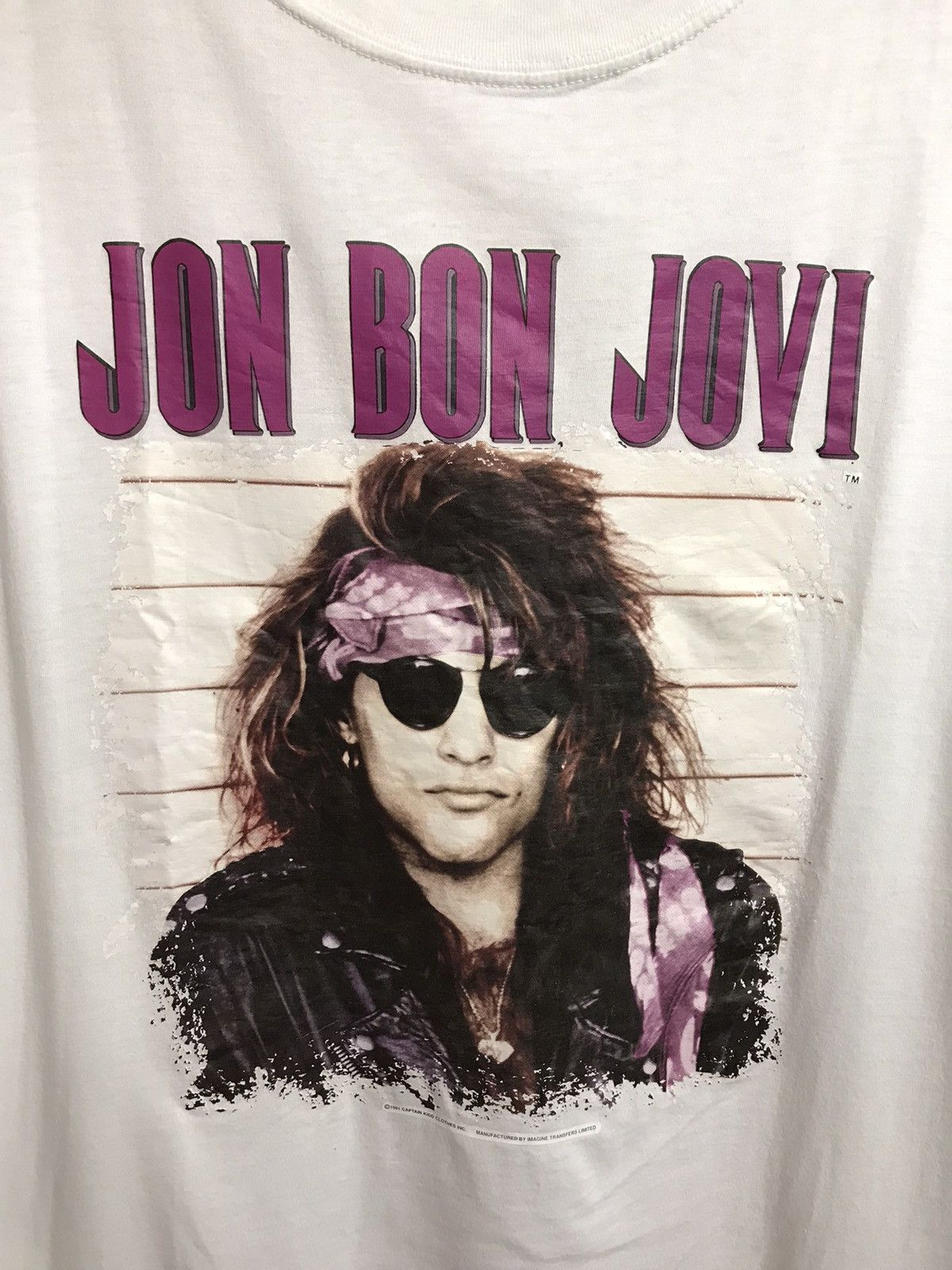 Band Tees × Bon Jovi Vintage Bon Jovi band rock tee Size US XXL / EU 58 / 5 - 3 Thumbnail