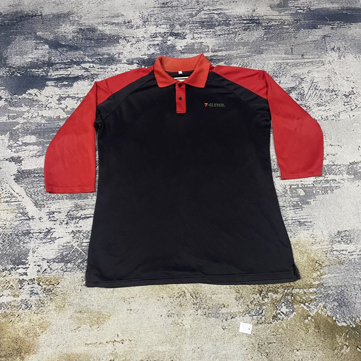 Japanese Brand × Vintage Vintage Japanese 7 Eleven Worker Long Sleeve Size US L / EU 52-54 / 3 - 3 Thumbnail