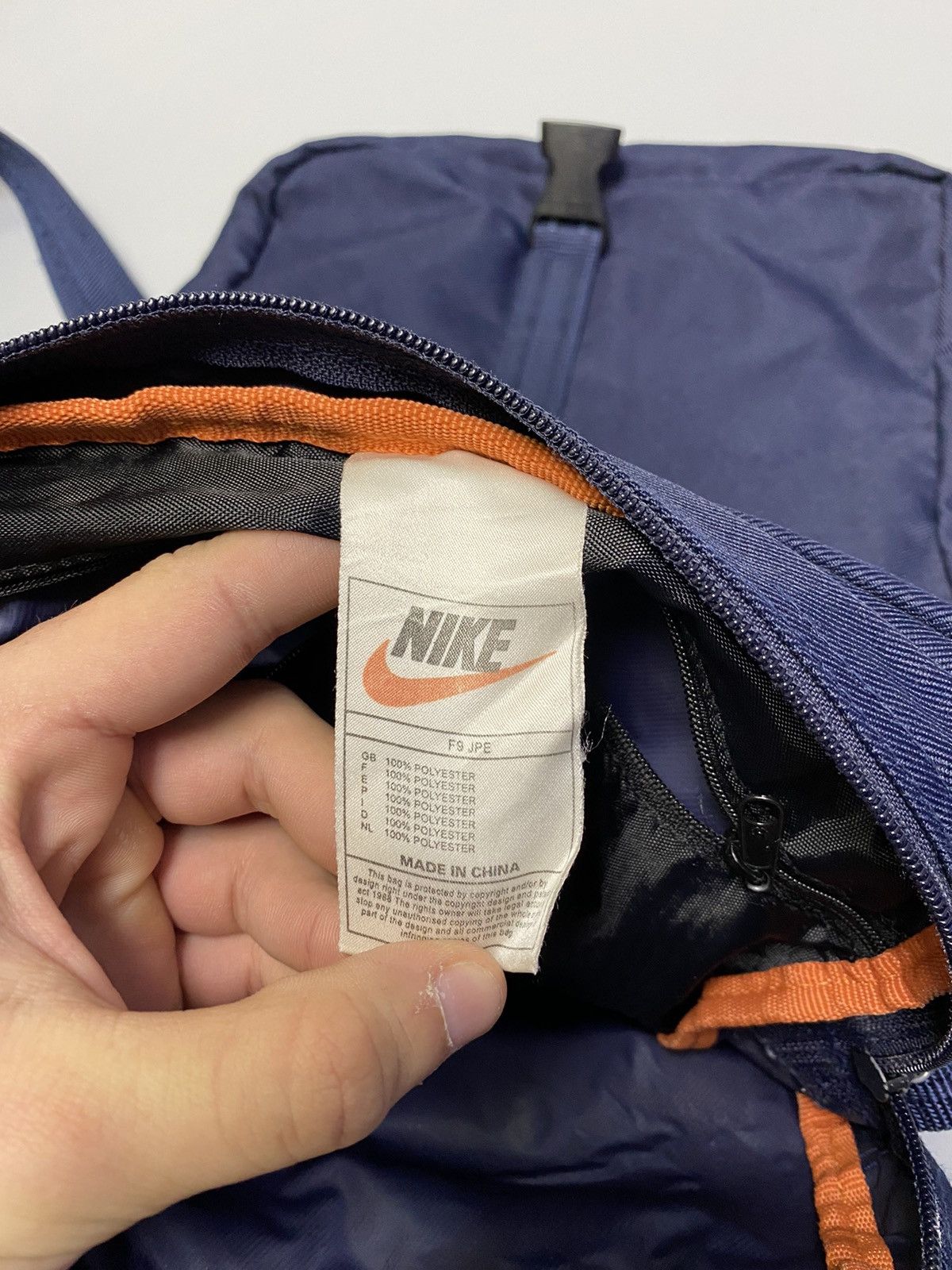 Nike × Vintage Vintage 90s Nike Shoulders Bag Size ONE SIZE - 19 Thumbnail
