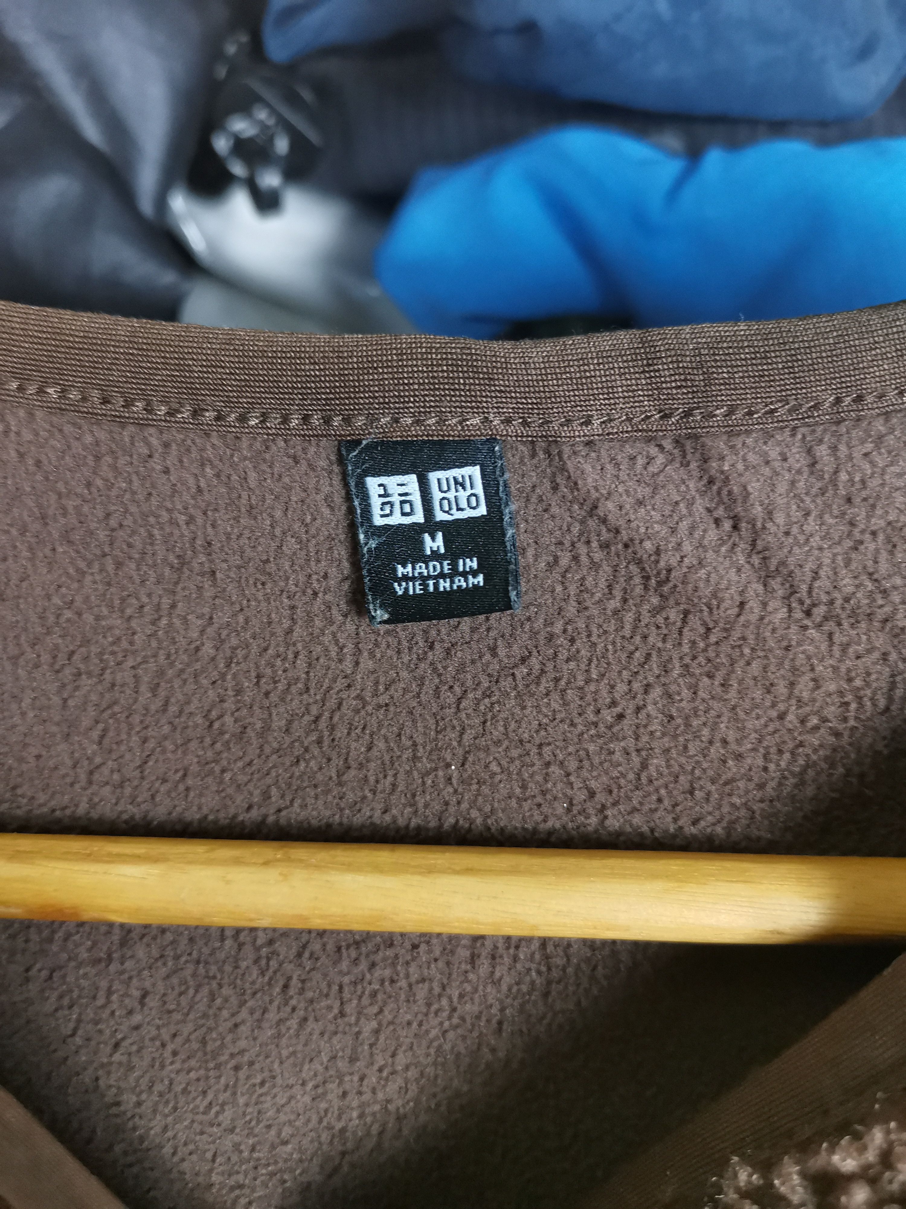 Japanese Brand Uniqlo Sherpa Snap Button Cardigan Jacket Hype Color Size US M / EU 48-50 / 2 - 3 Thumbnail