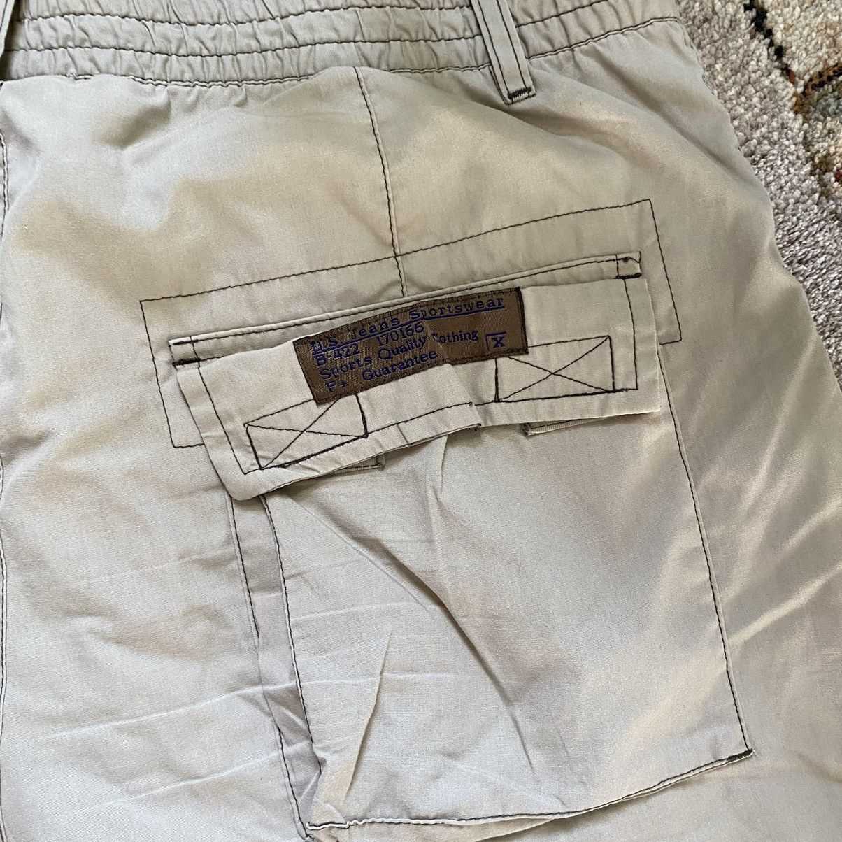 Vintage VINTAGE Y2K U.S. AWESOME HYPE CARGO PANTS Size US 34 / EU 50 - 10 Thumbnail