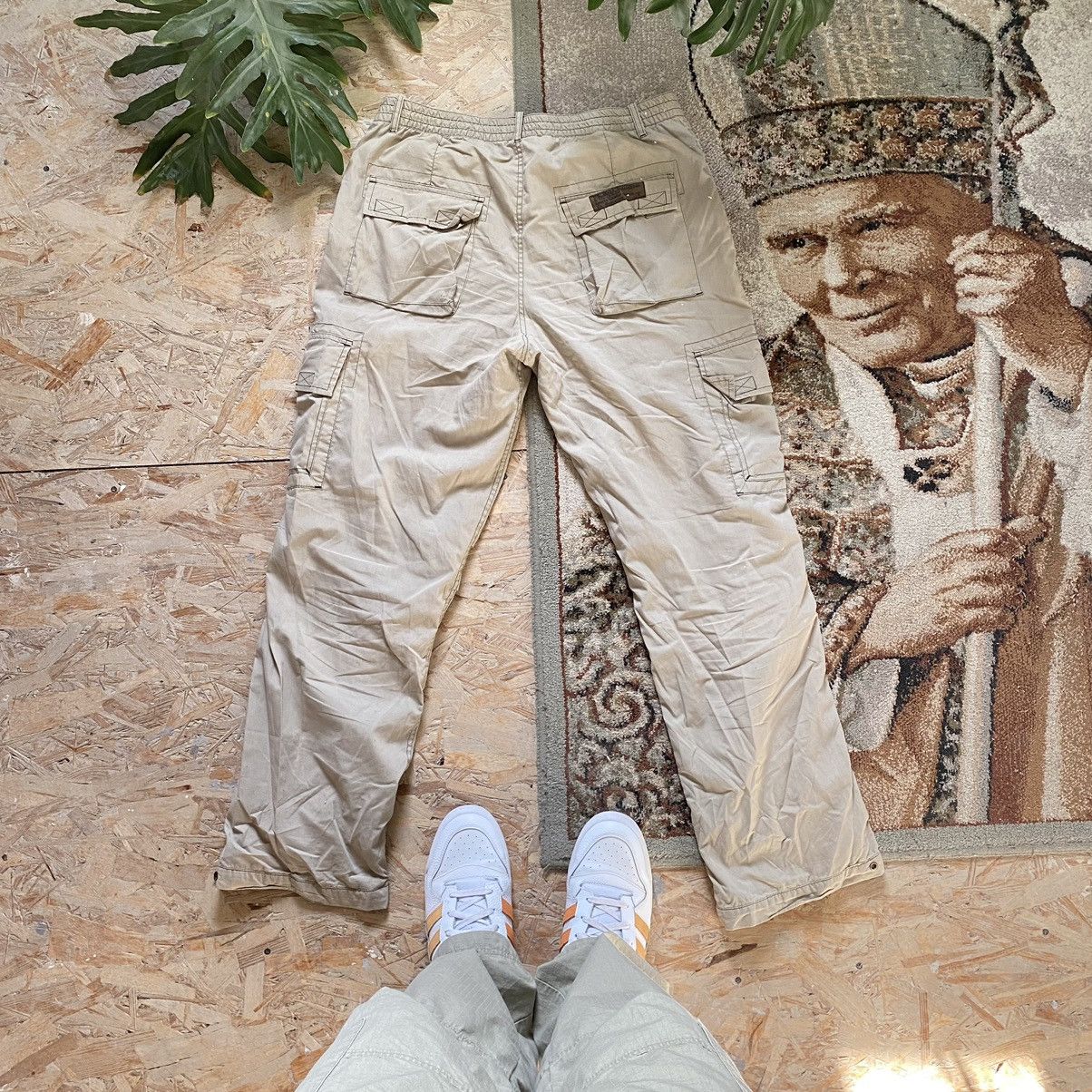 Vintage VINTAGE Y2K U.S. AWESOME HYPE CARGO PANTS Size US 34 / EU 50 - 5 Thumbnail
