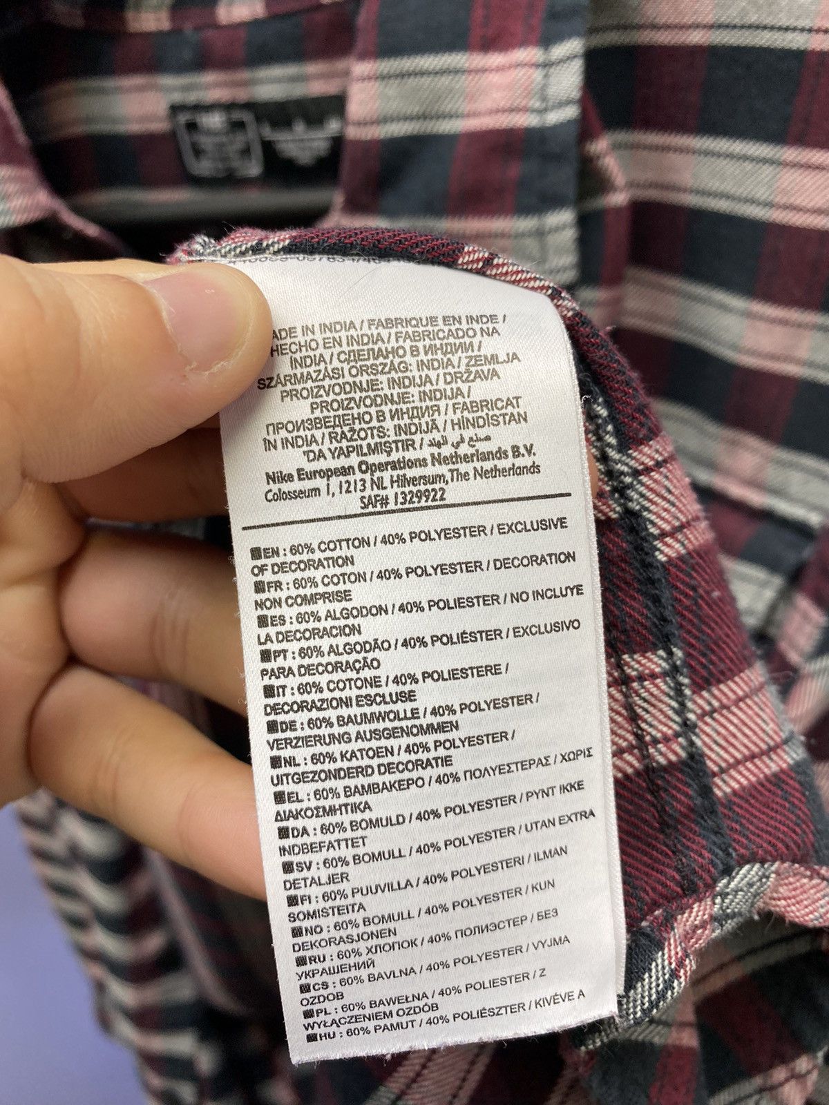 Other Nike SB Flannel Long Sleeve Shirt Skateboarding Men’s S Size US S / EU 44-46 / 1 - 13 Thumbnail