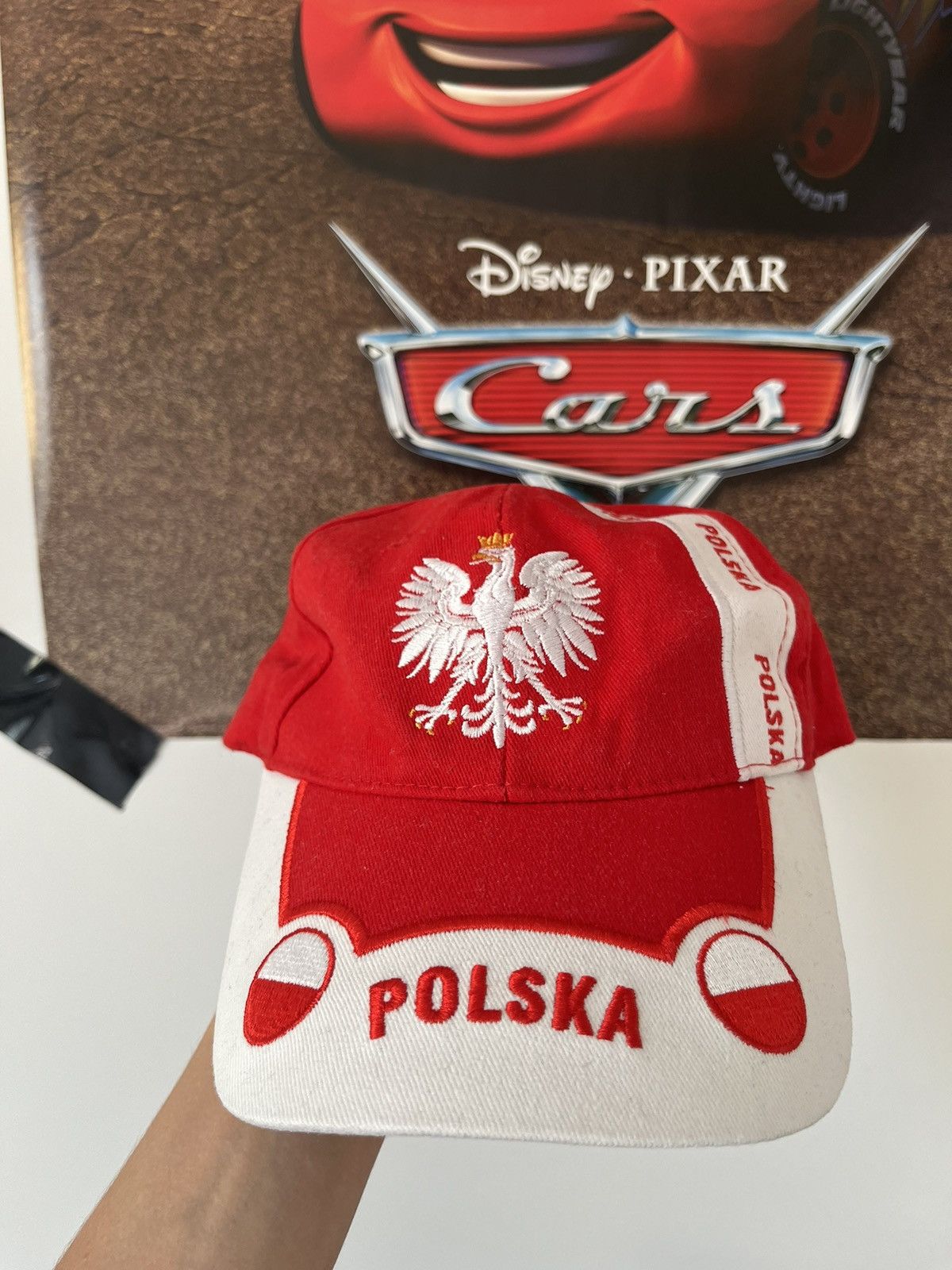 Vintage Vintage Poland National Racing Fans Cap Size ONE SIZE - 2 Thumbnail