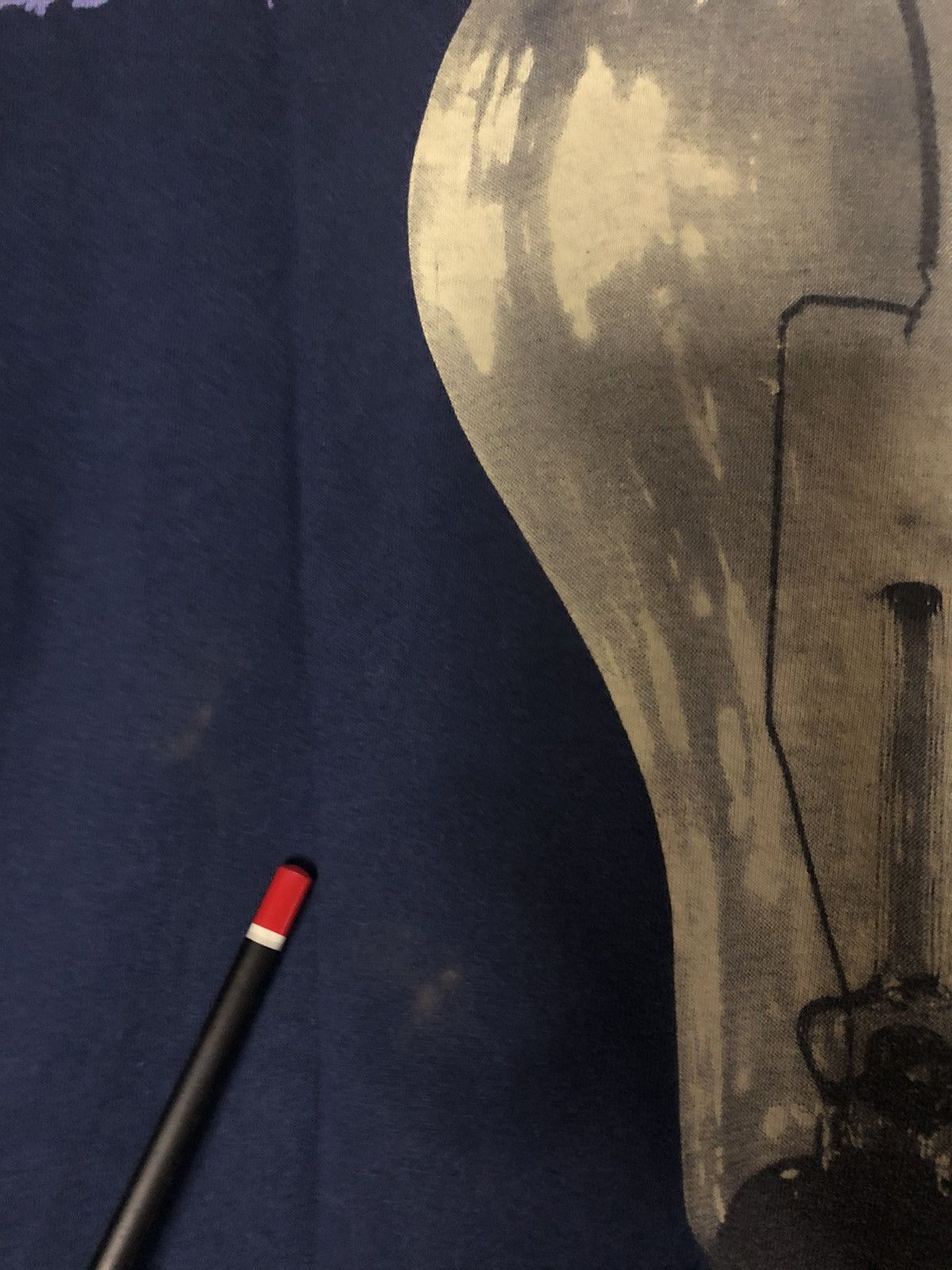 Band Tees × Vintage Vintage Orange 9mm 1995 Gun Light Bulb Shirt Burn Hardcore Size US XL / EU 56 / 4 - 10 Thumbnail