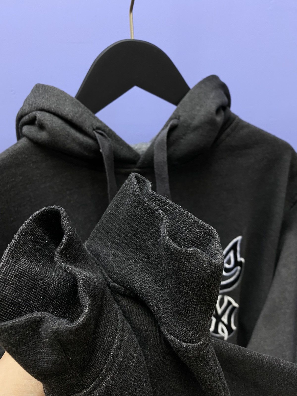 MLB × Majestic × New York Yankees Majestic New York Yankees Big Logo Hoodie Size US XL / EU 56 / 4 - 10 Thumbnail